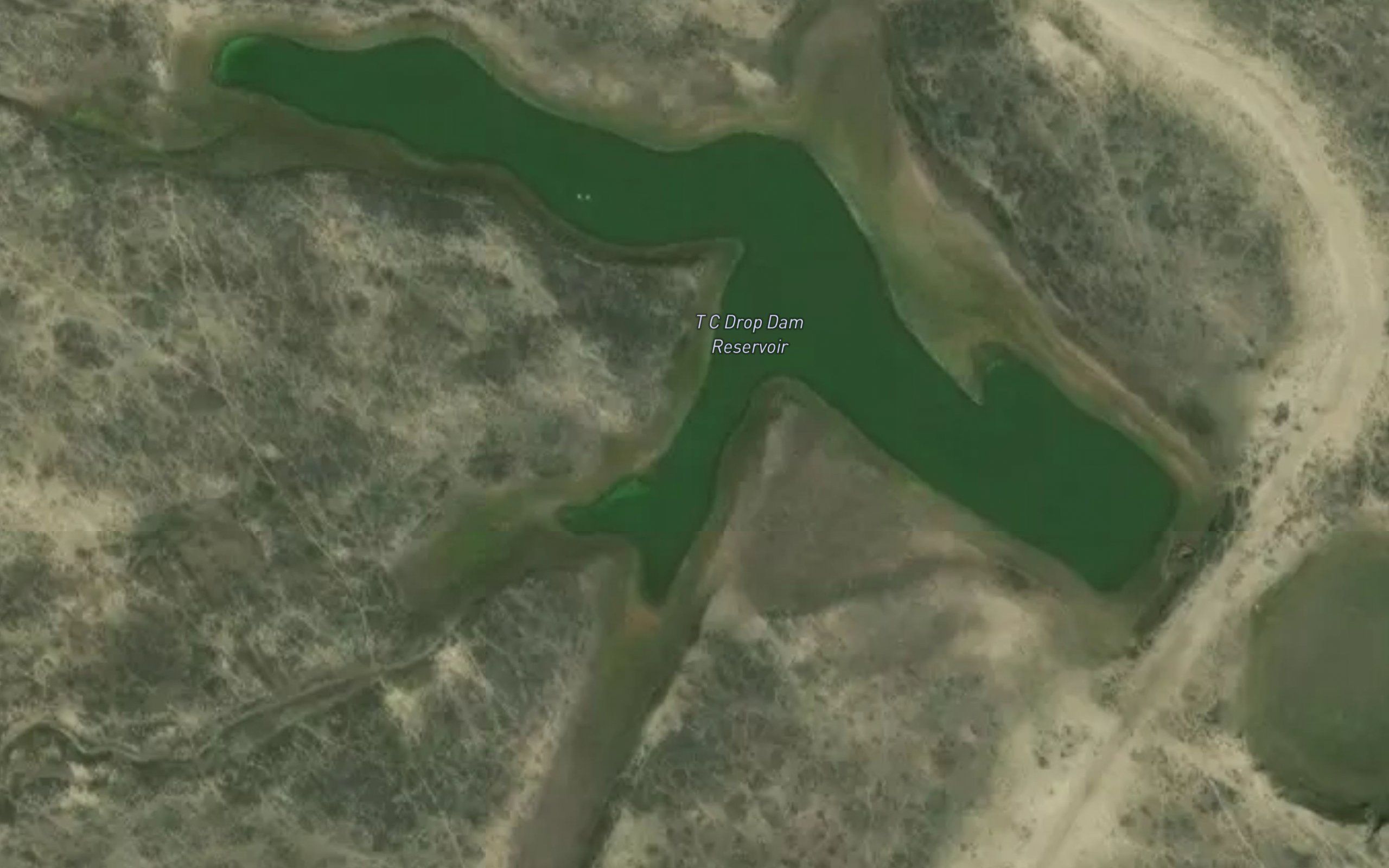T C Drop Dam Reservoir