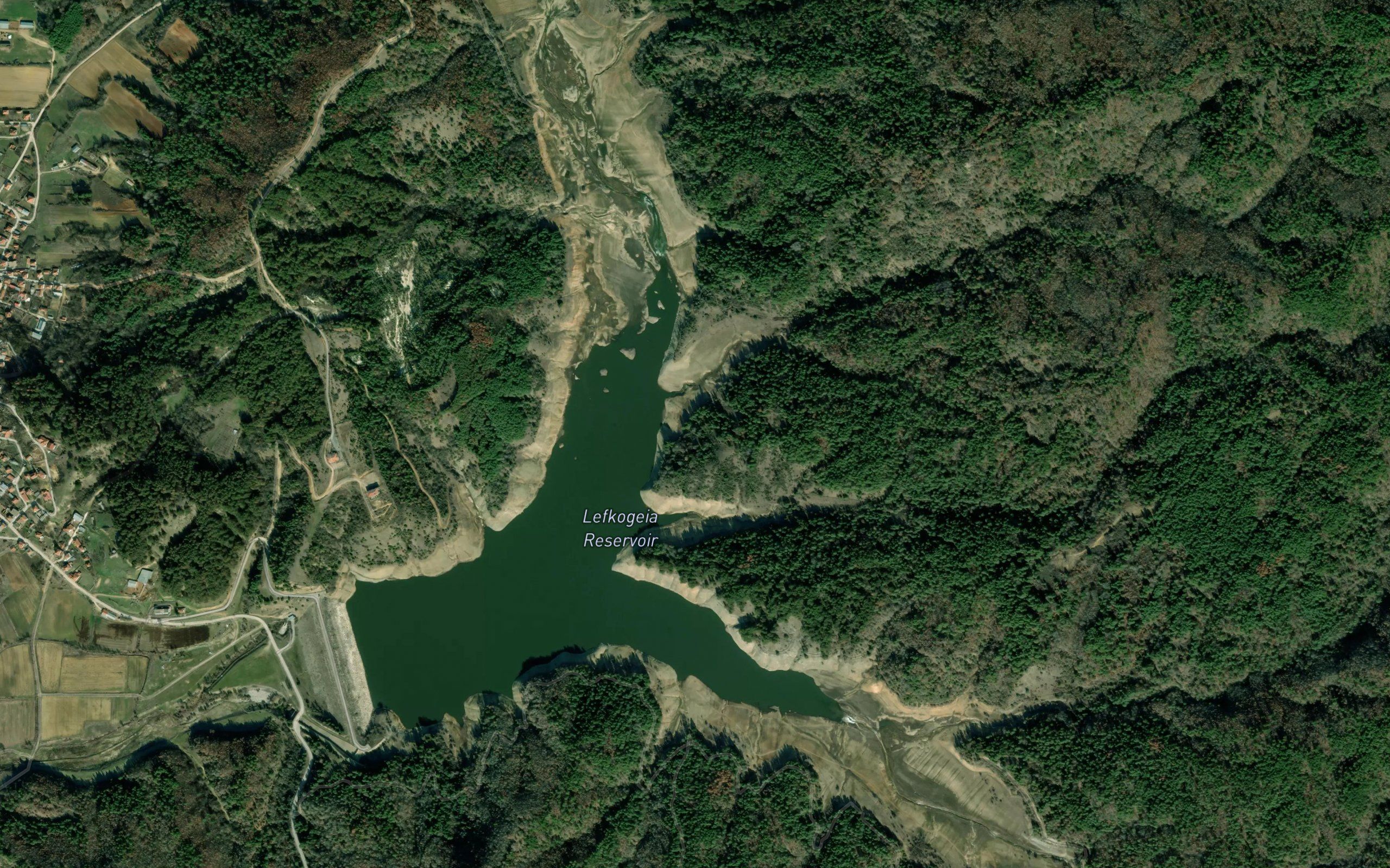 Lefkogeia reservoir