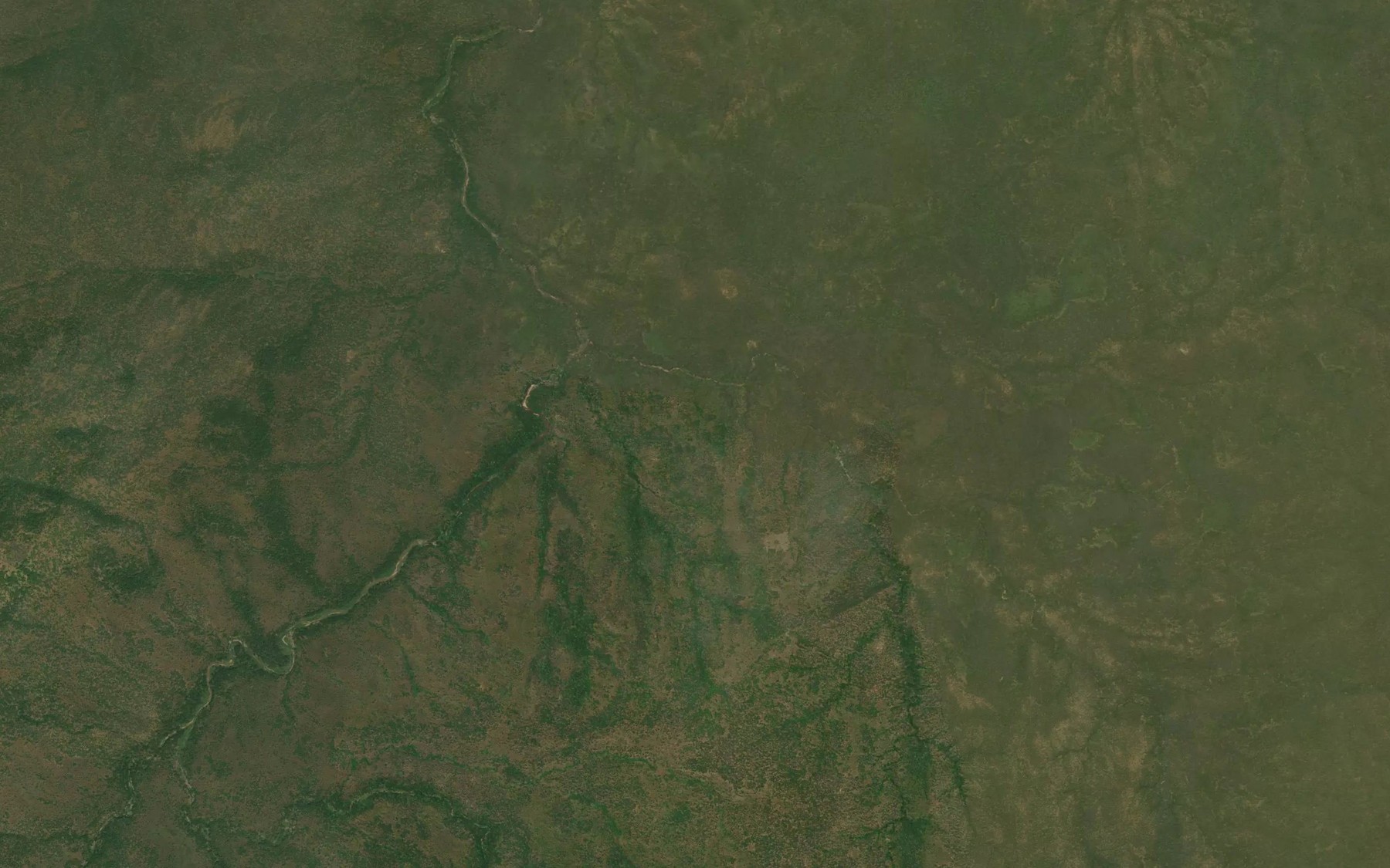 Satellite map of the Dinda