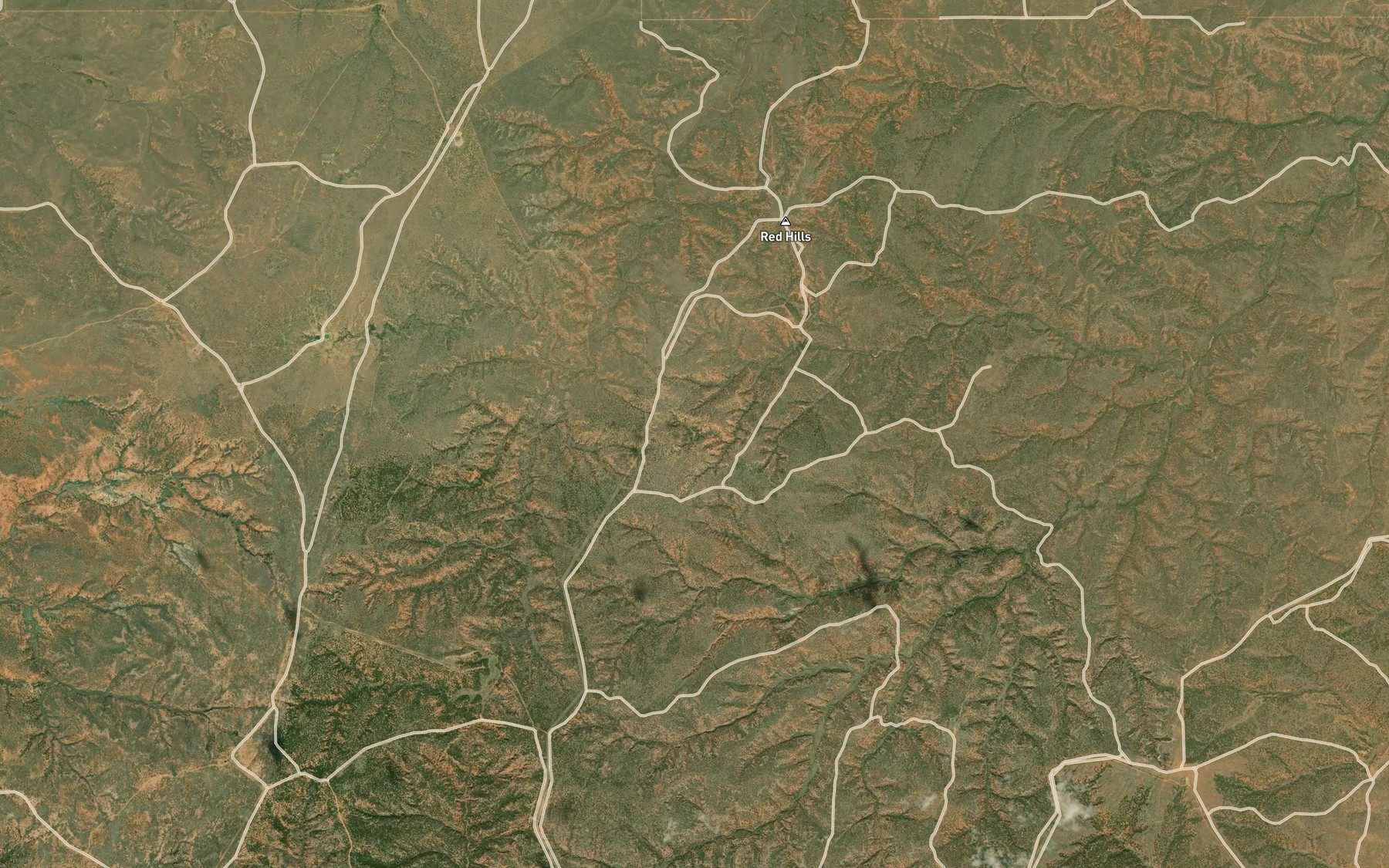 Satellite map of the Cow Hollow Trap