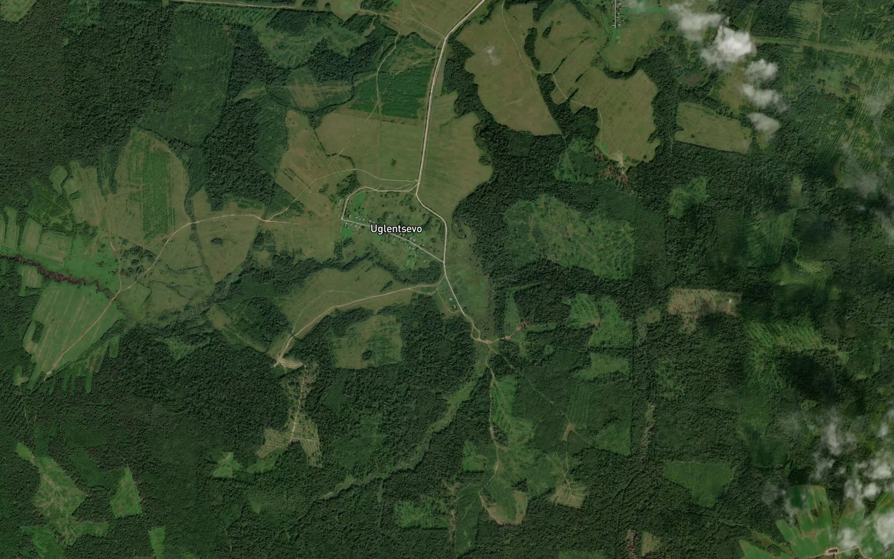 Satellite map of the Chernovka