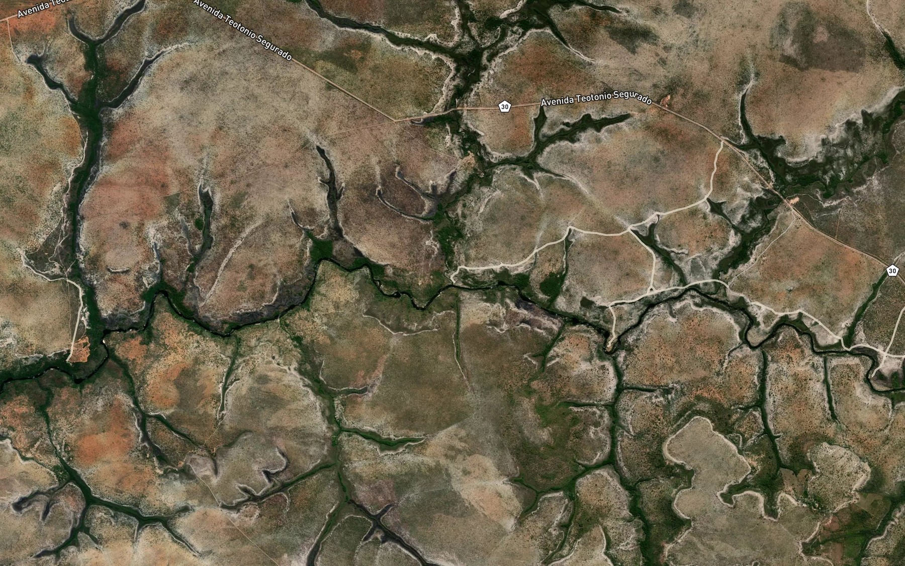 Satellite map of the Ribeirao Desabuso
