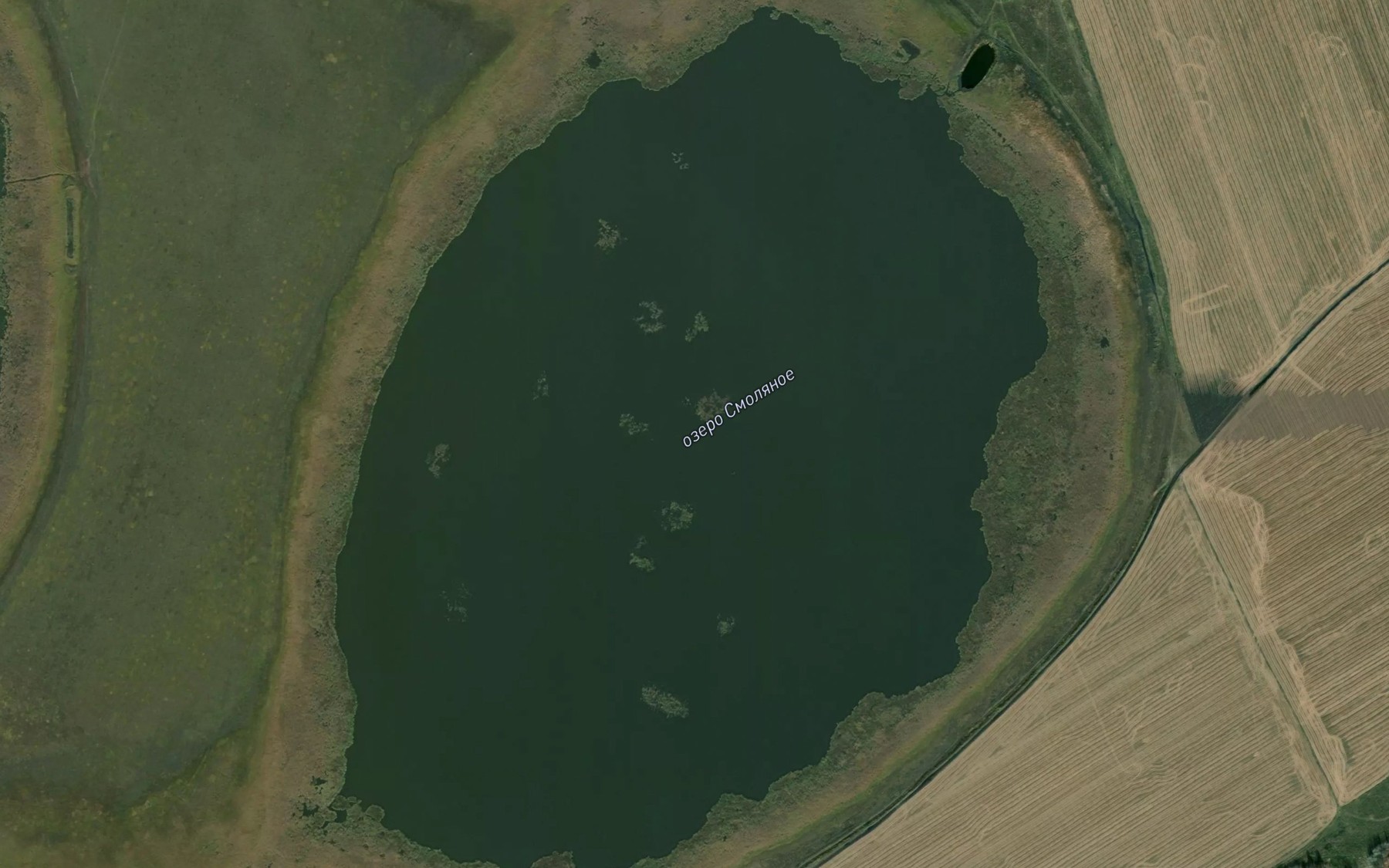 Satellite map of the Ozero Smolyanoye