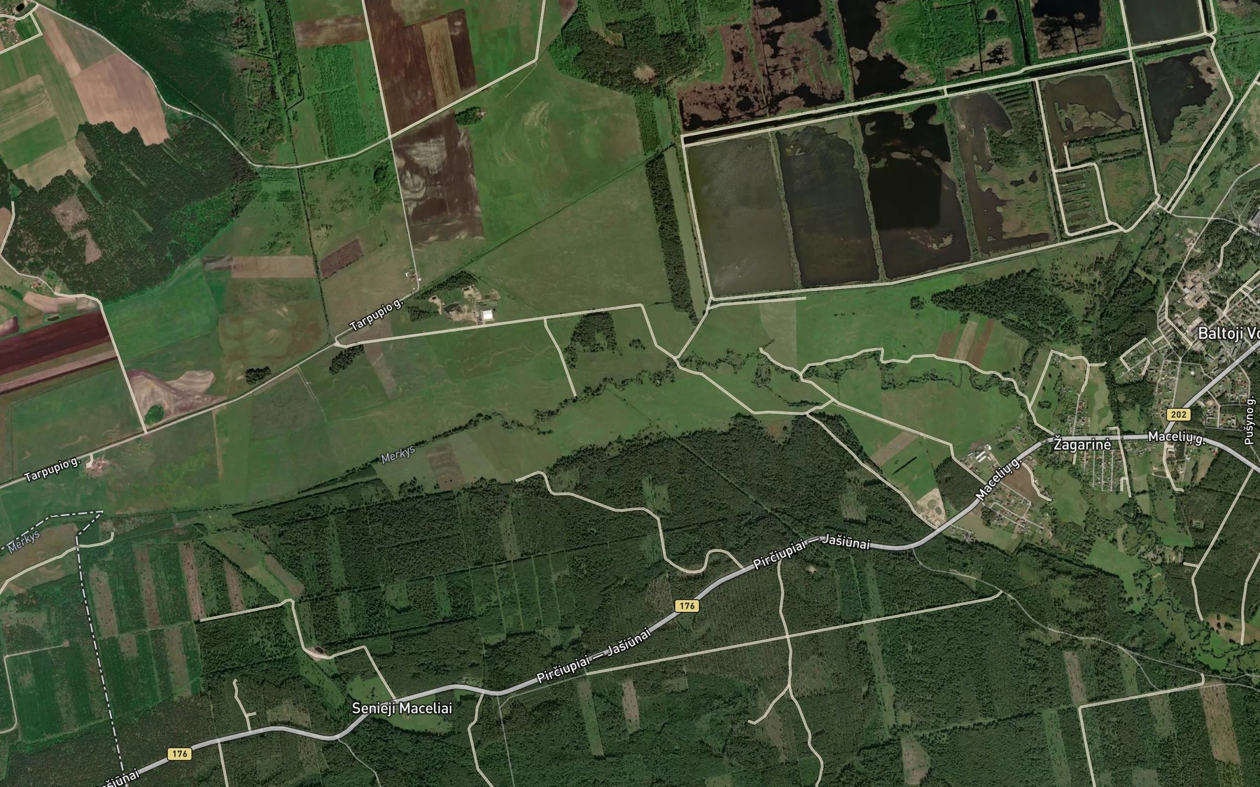 Satellite map of the Neprudka