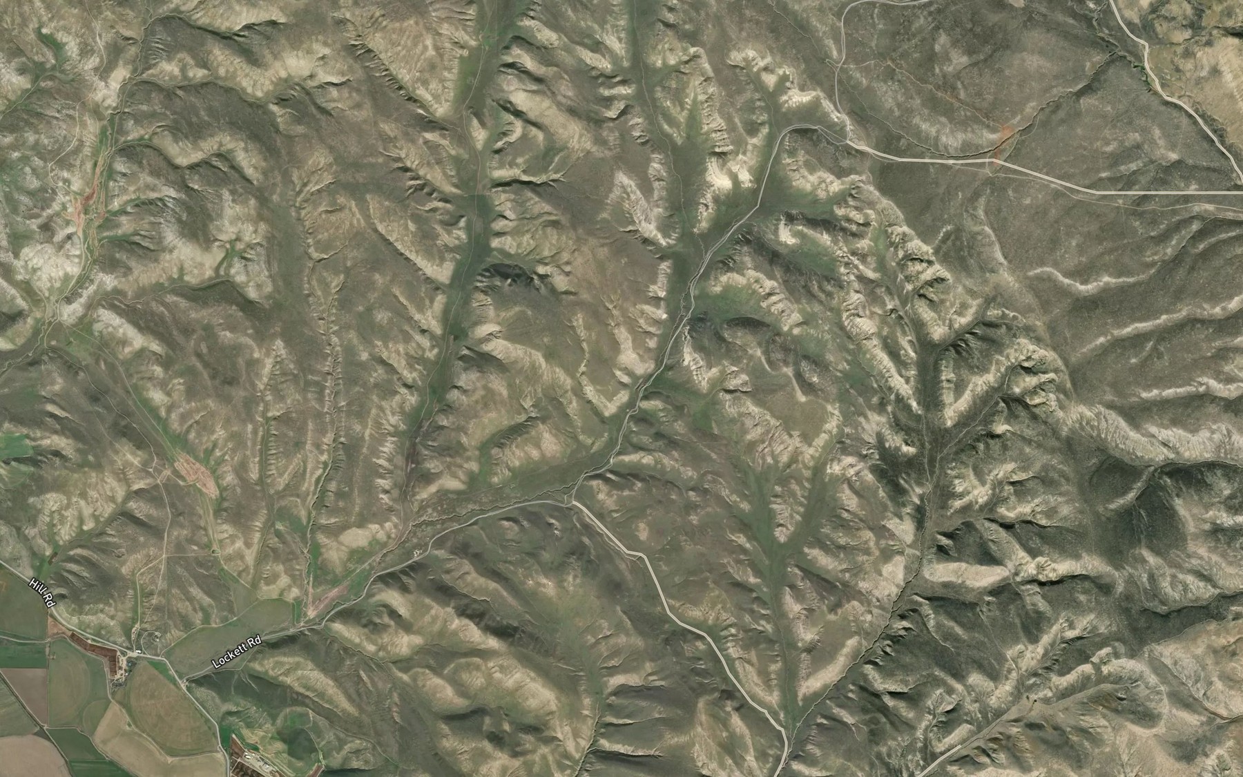Satellite map of the Stone Quarry Spring
