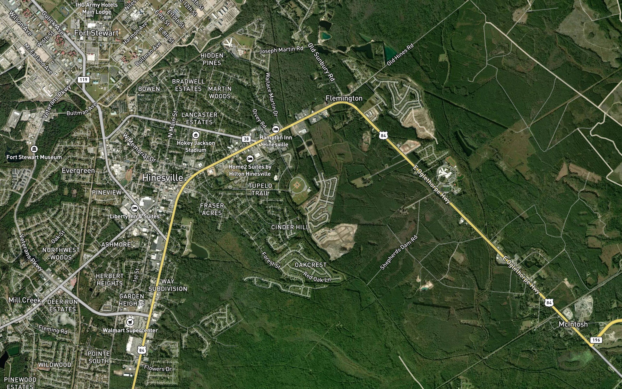 Hinesville Oxidation Pond