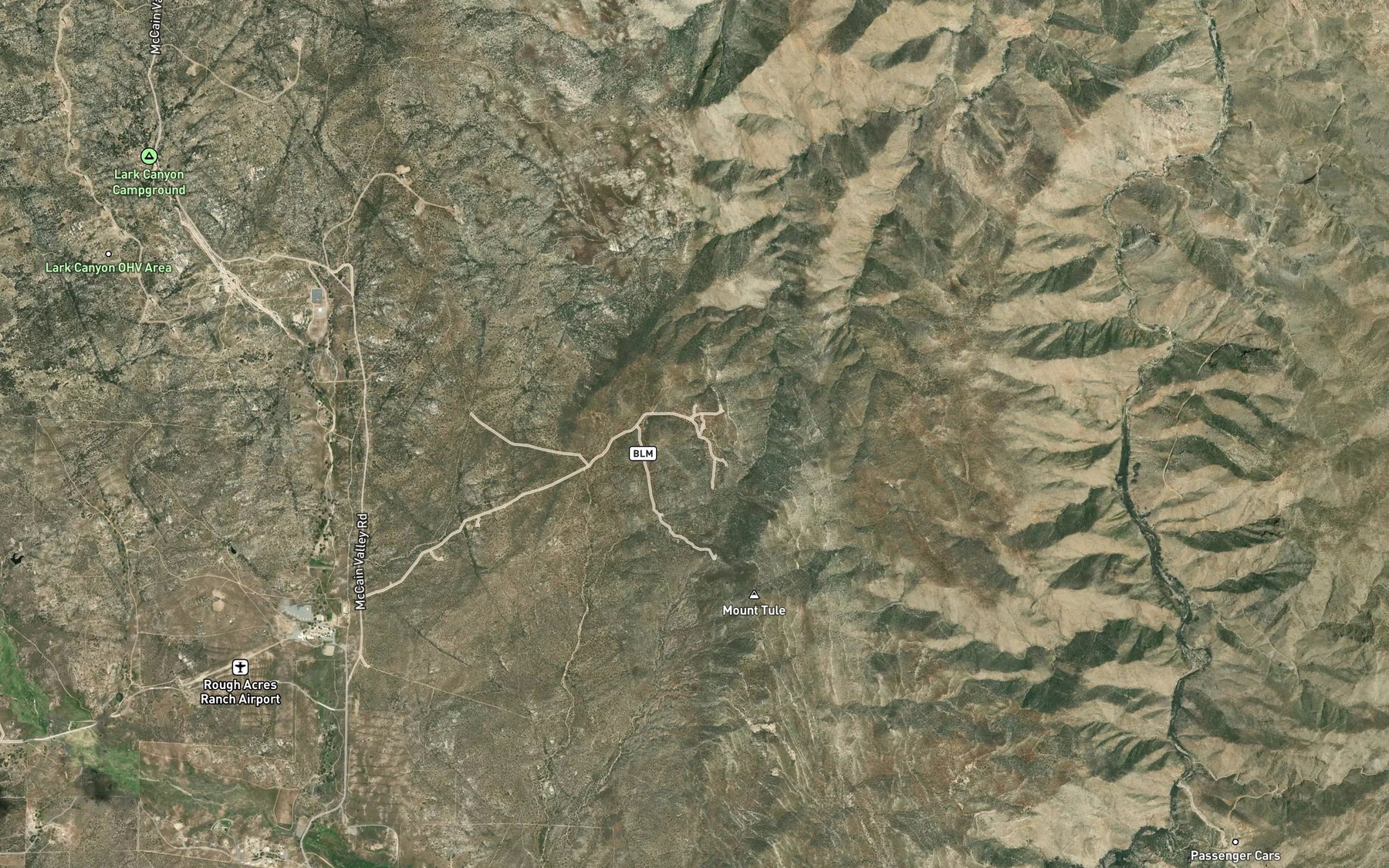 Satellite map of the Sacotone Spring