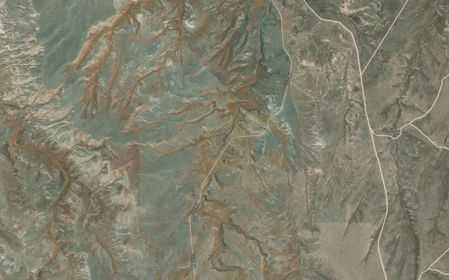 Satellite map of the Deer Water