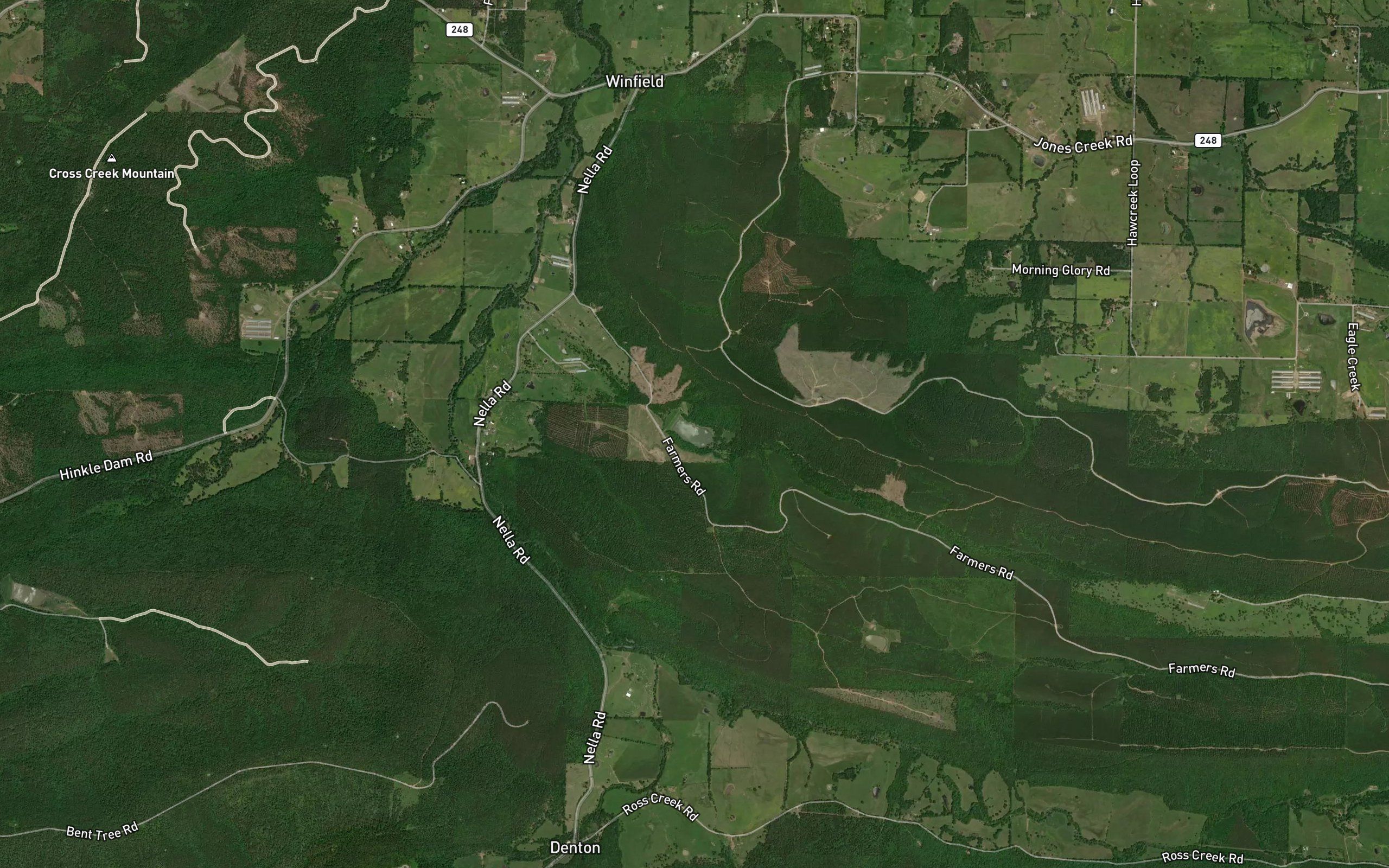 Poteau River Site 17 Lake