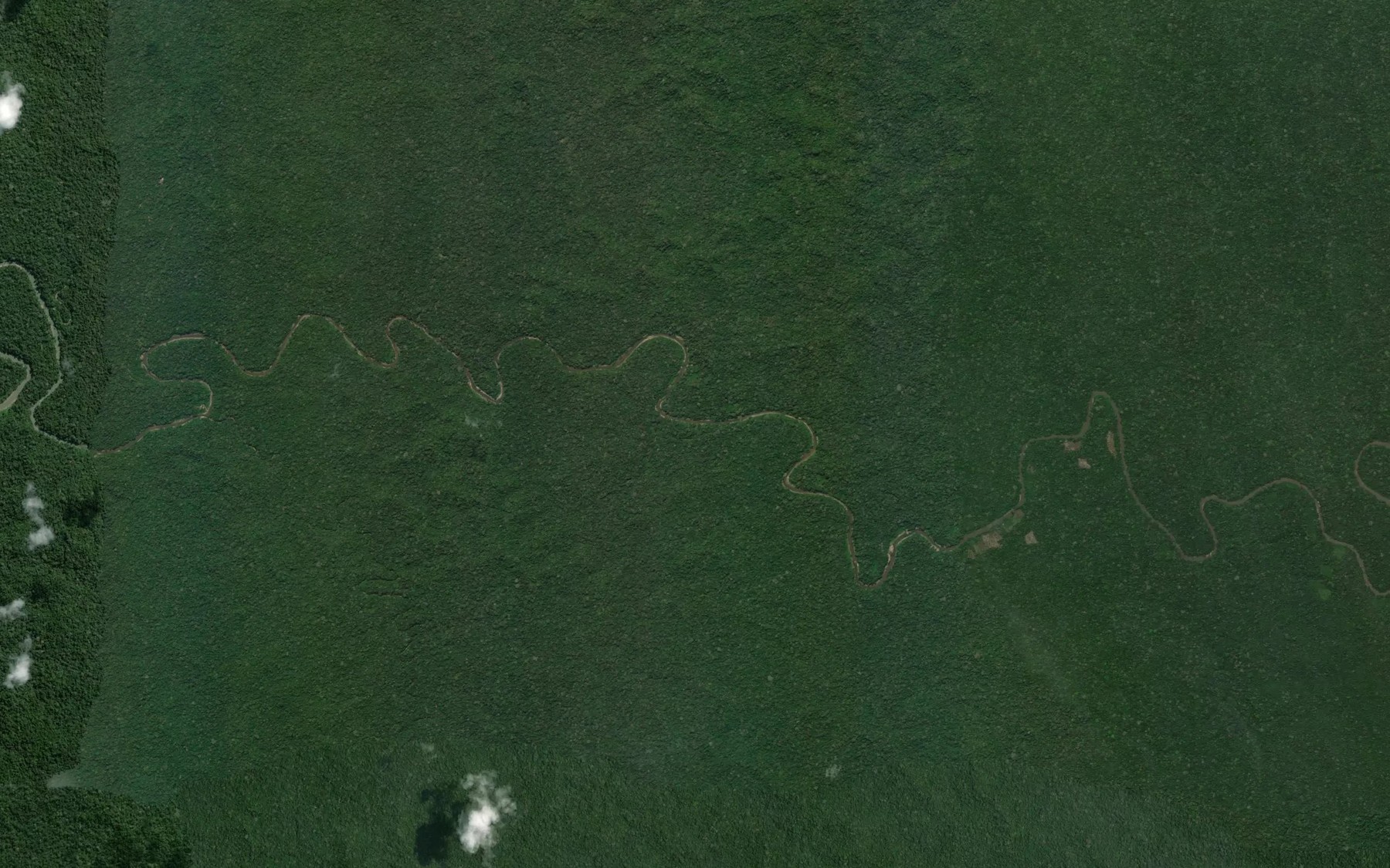 Satellite map of the Quebrada Paujilillo