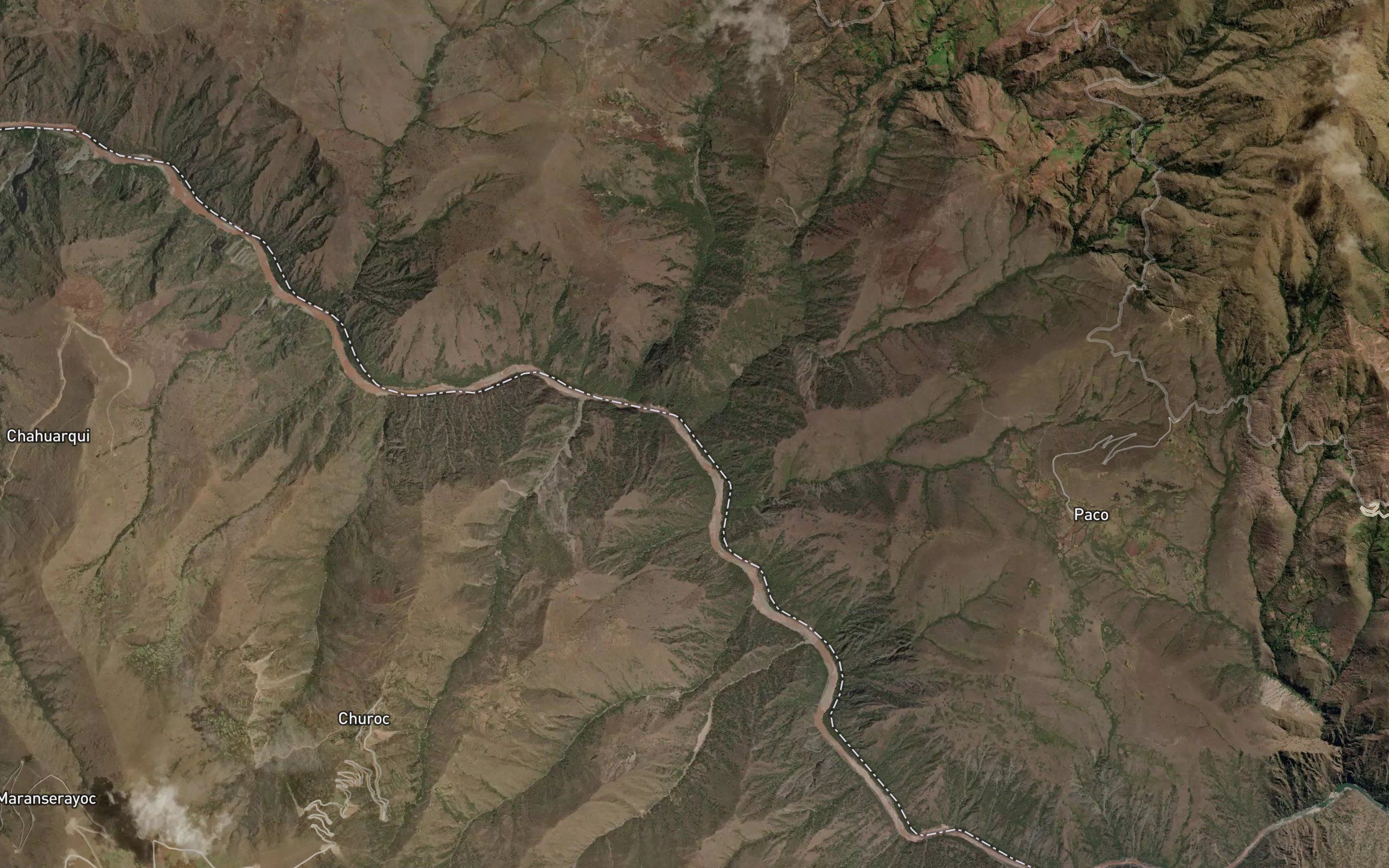 Quebrada Urcos Huayco