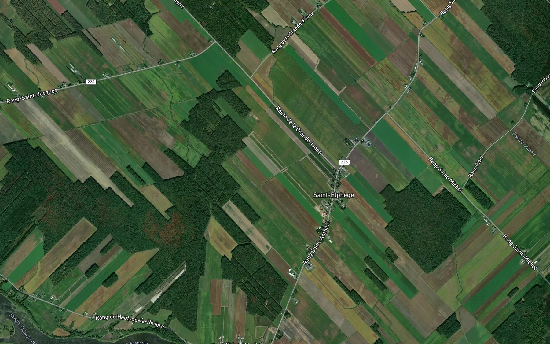 Satellite map of the Cours d'eau Martel