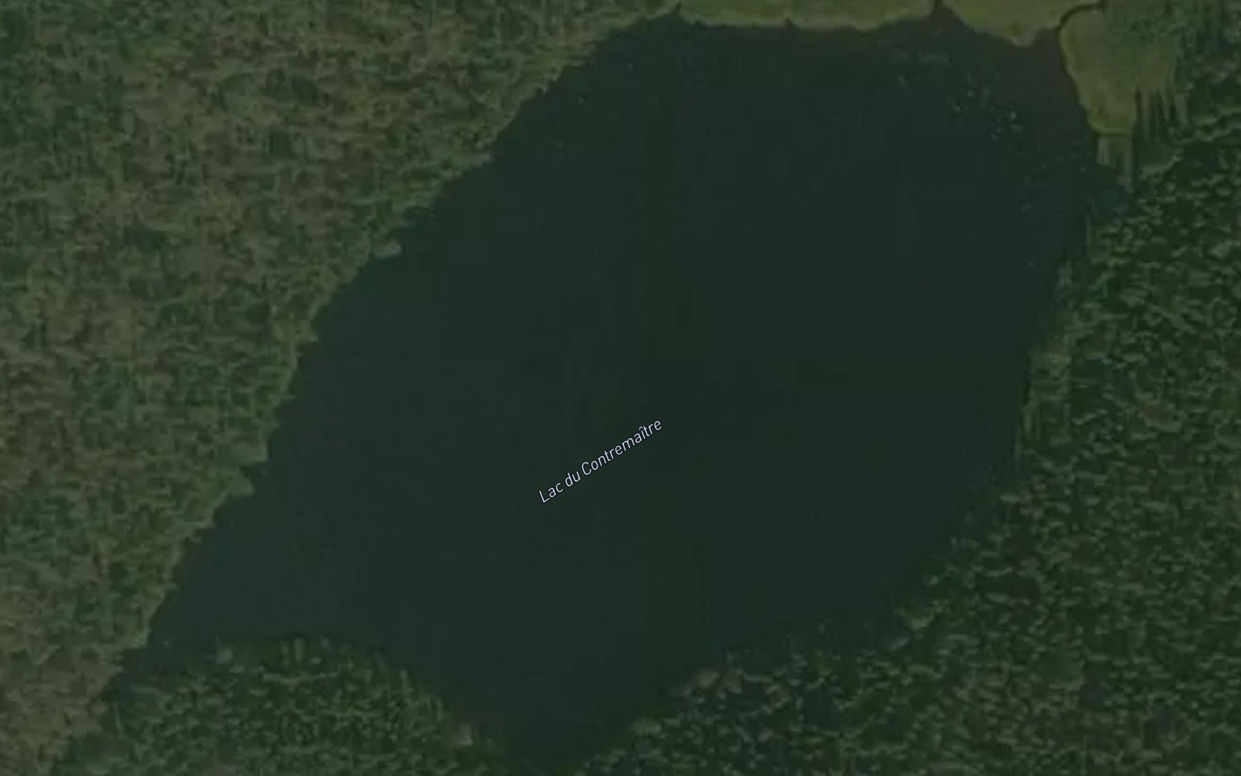 Satellite map of the Lac du Contremaitre