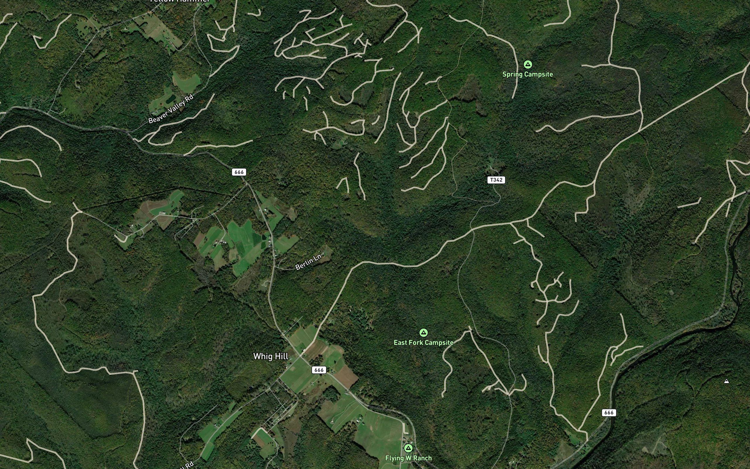 East Fork Fork Run
