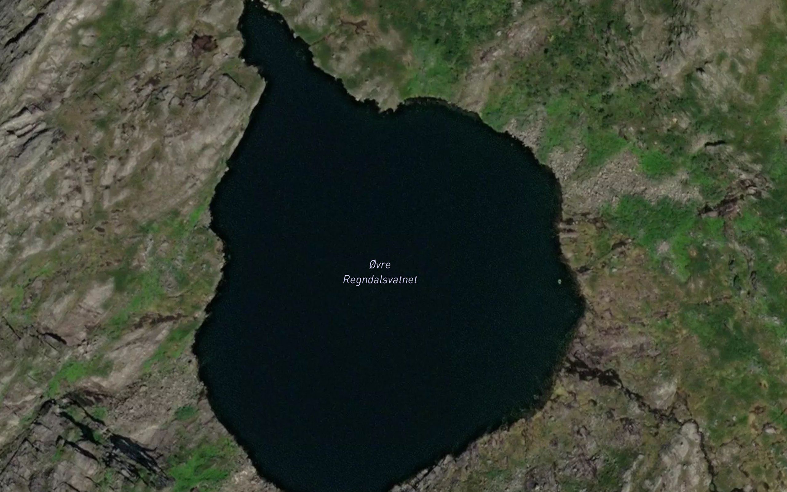 Regndalsvatnet,ovre