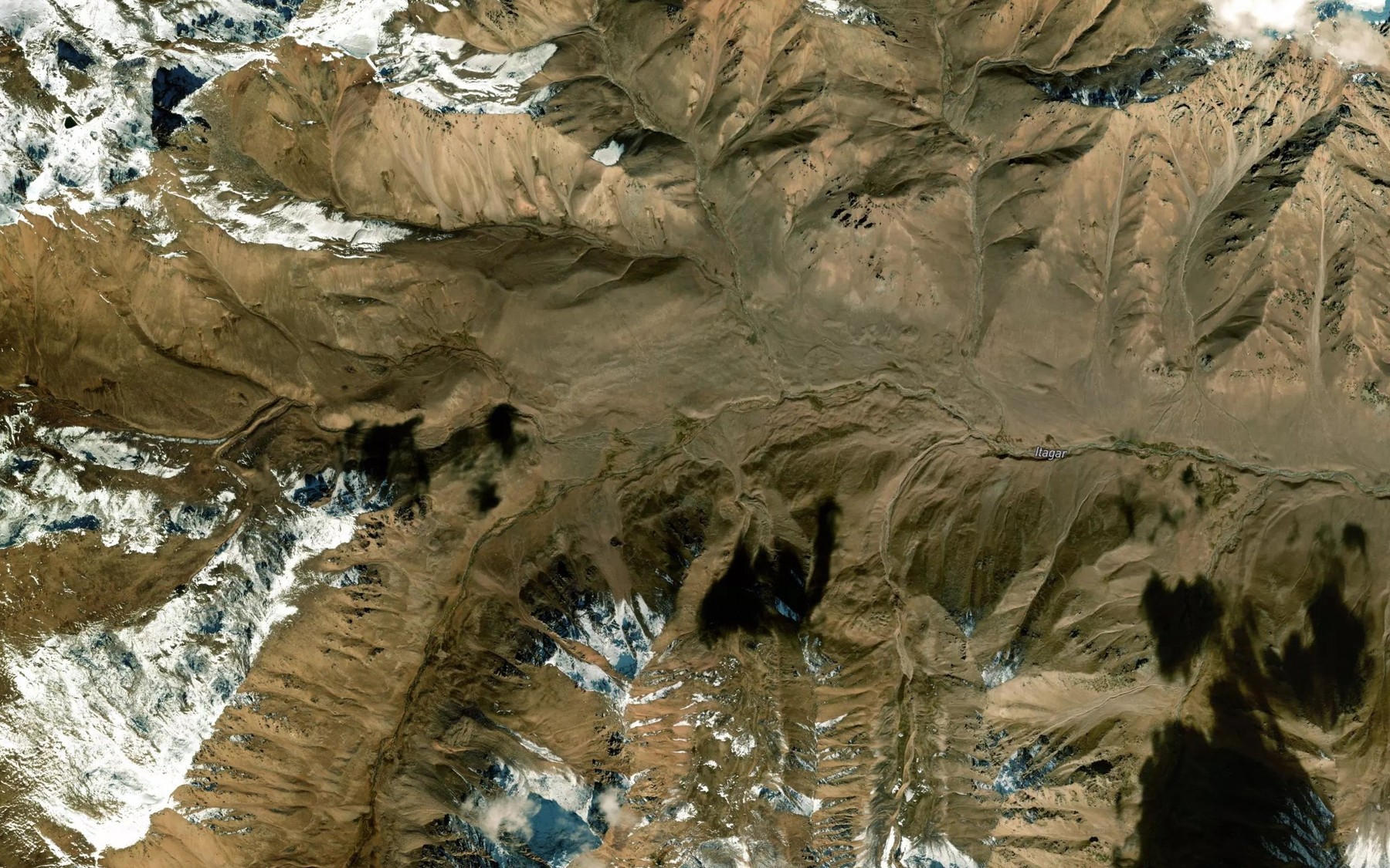 Satellite map of the Tuyuktor