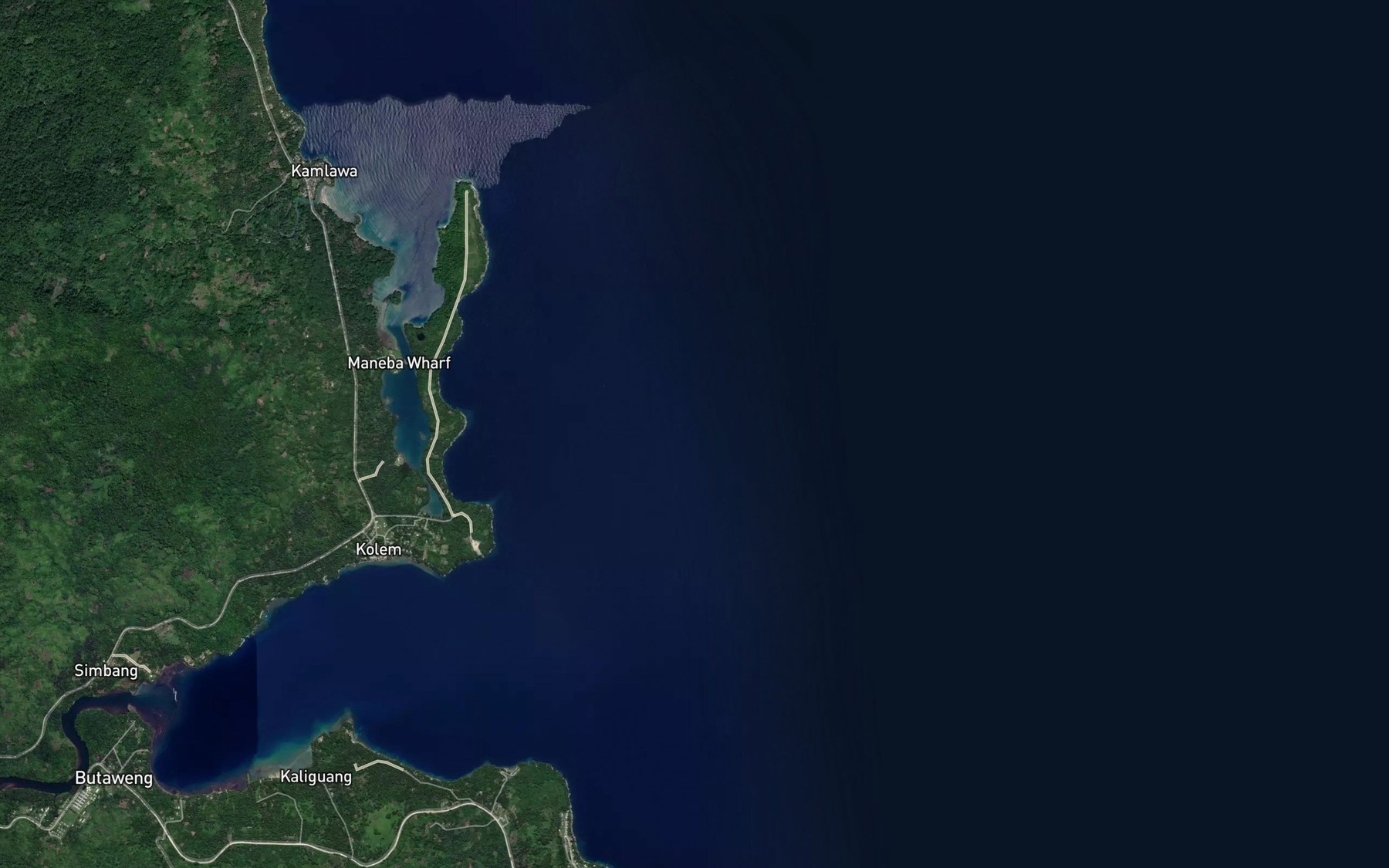 Satellite map of the Lillum Saun