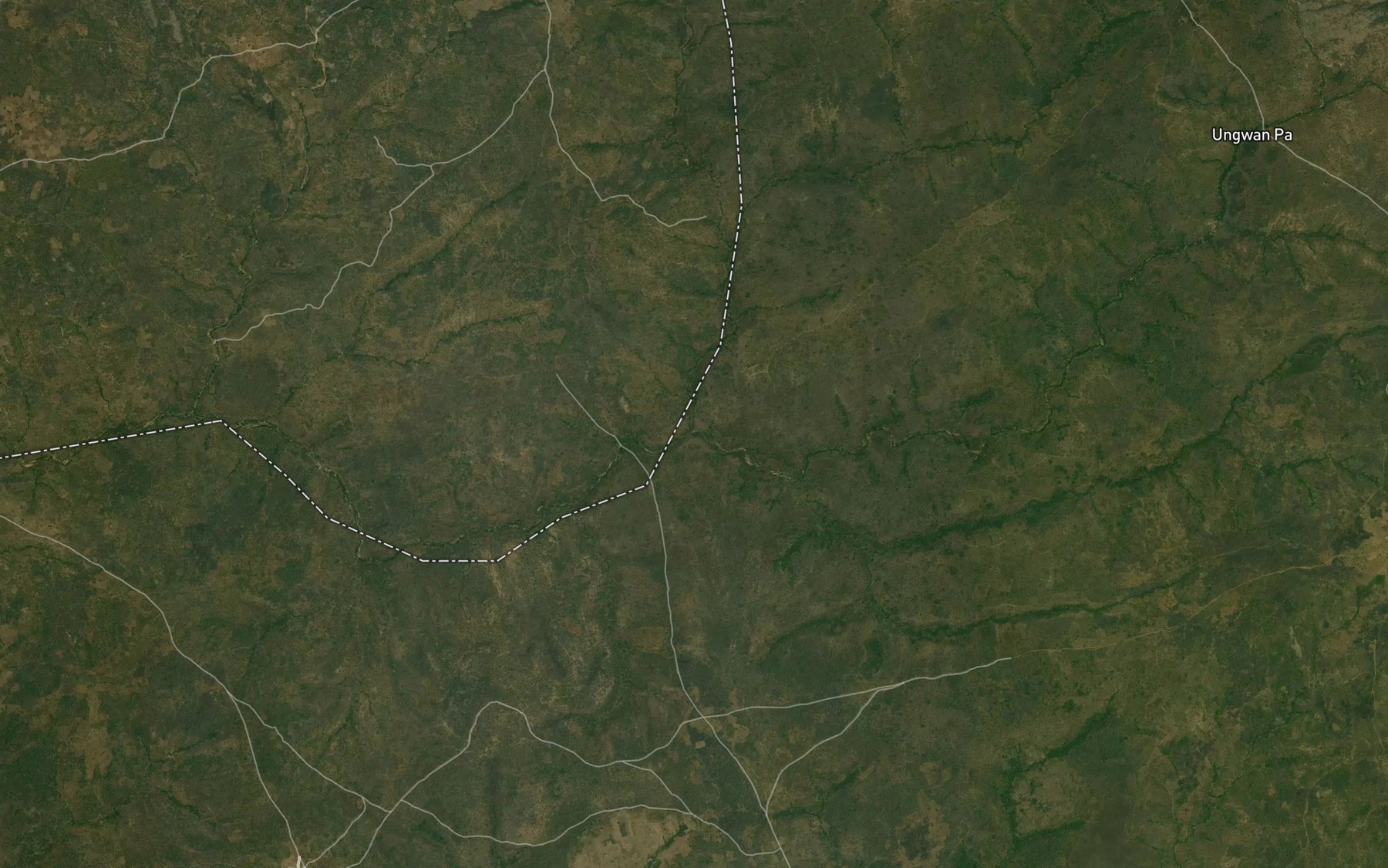 Satellite map of the River Yani
