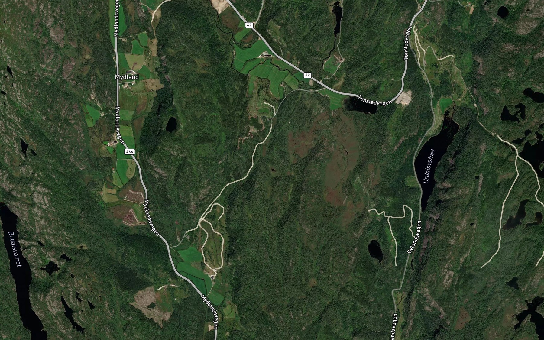 Satellite map of the Litjodn