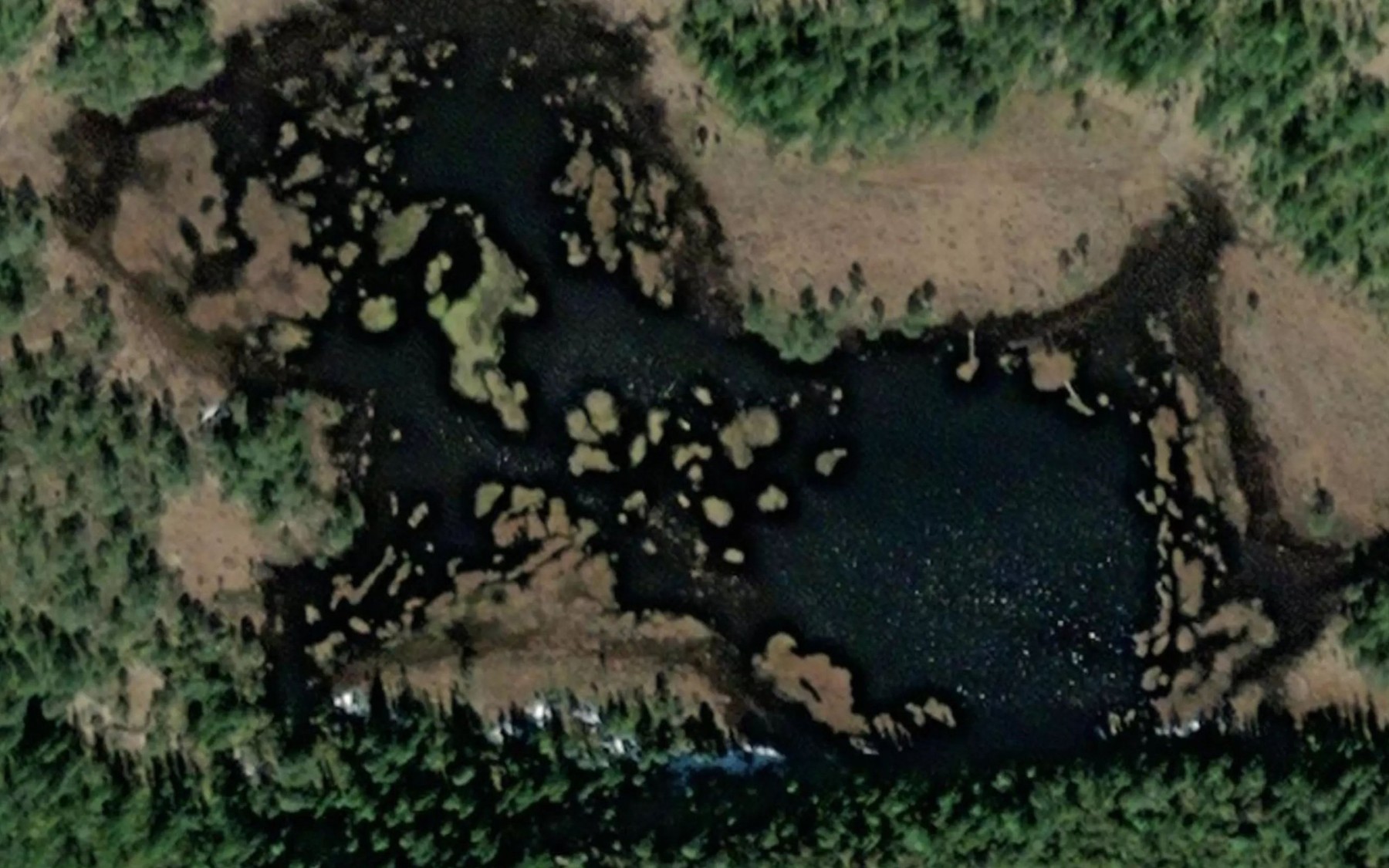 Satellite map of the Barntjorna