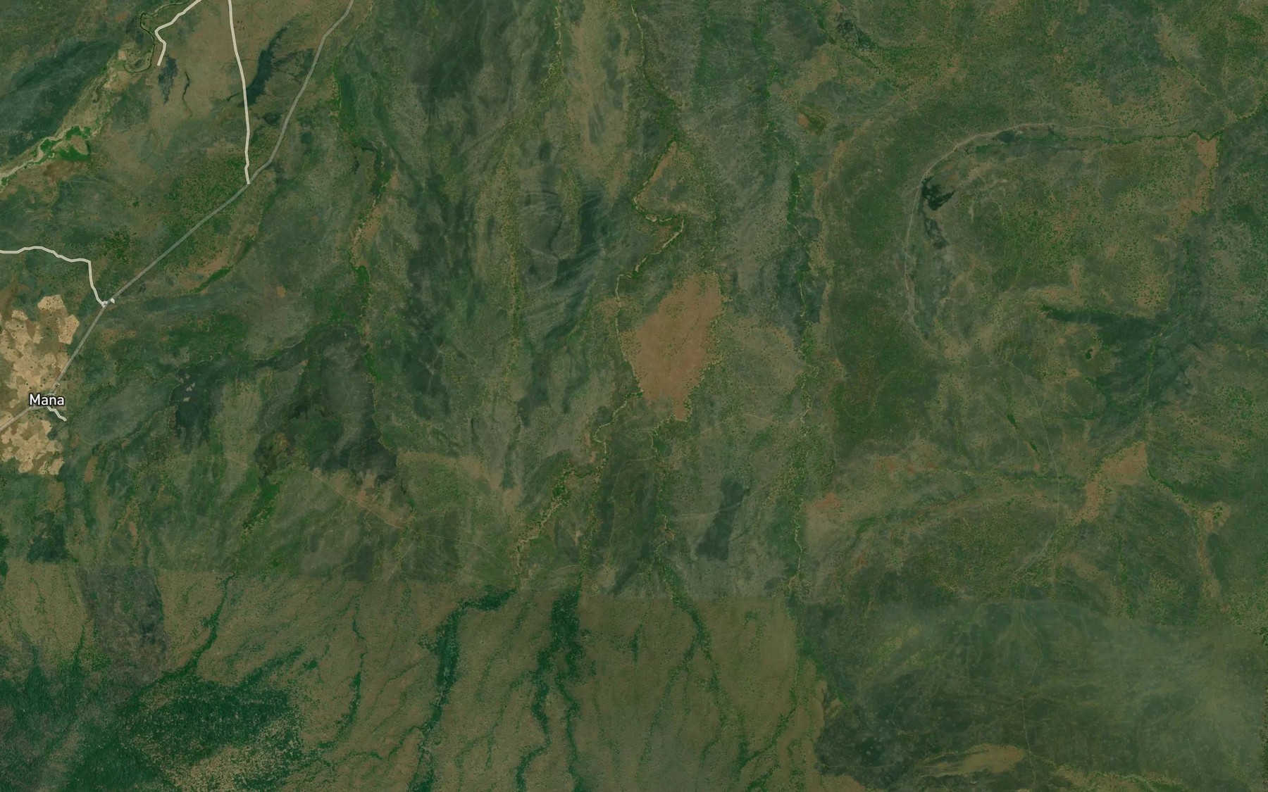 Satellite map of the Mbi Ndeon