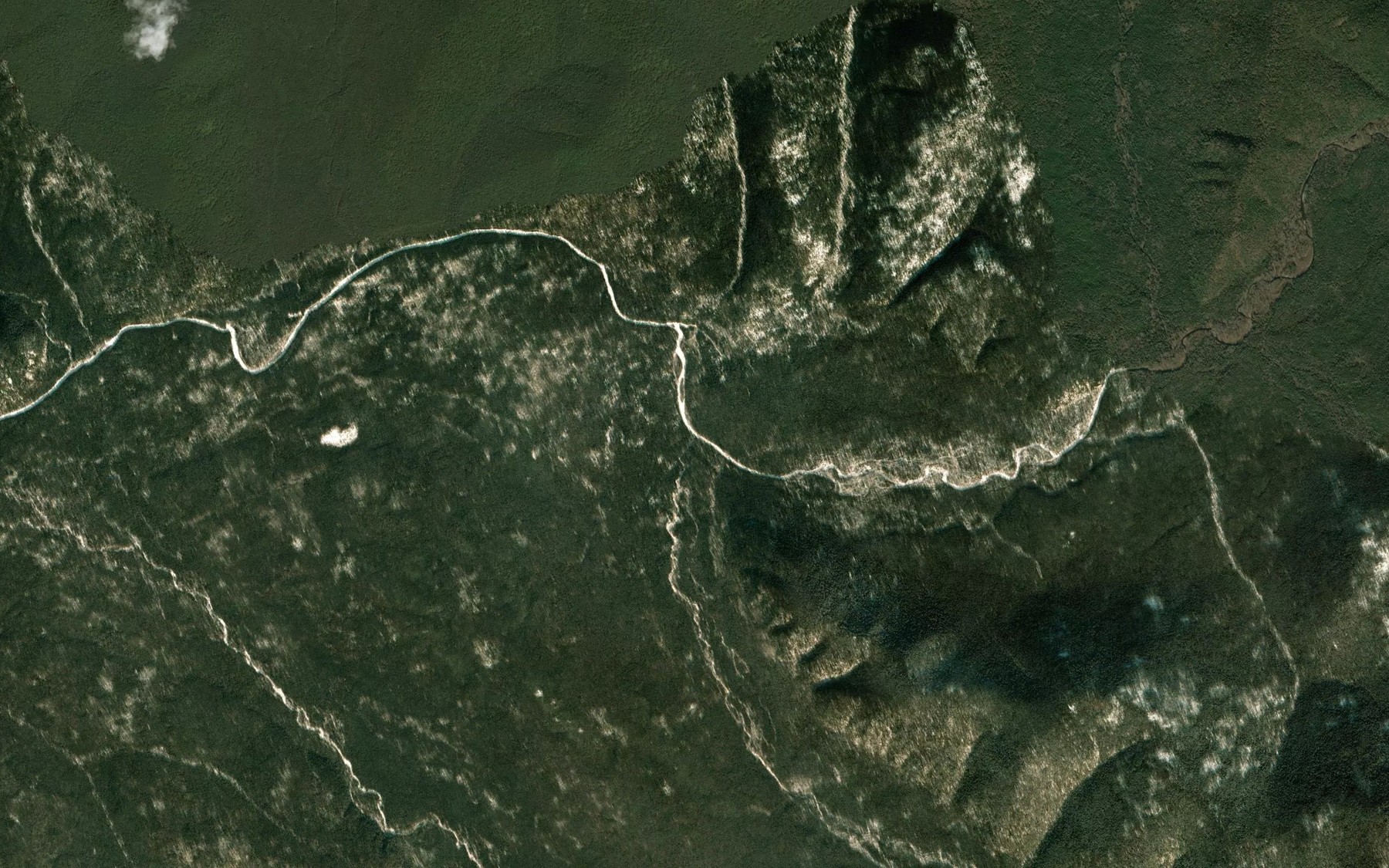Satellite map of the Zaval'nyy