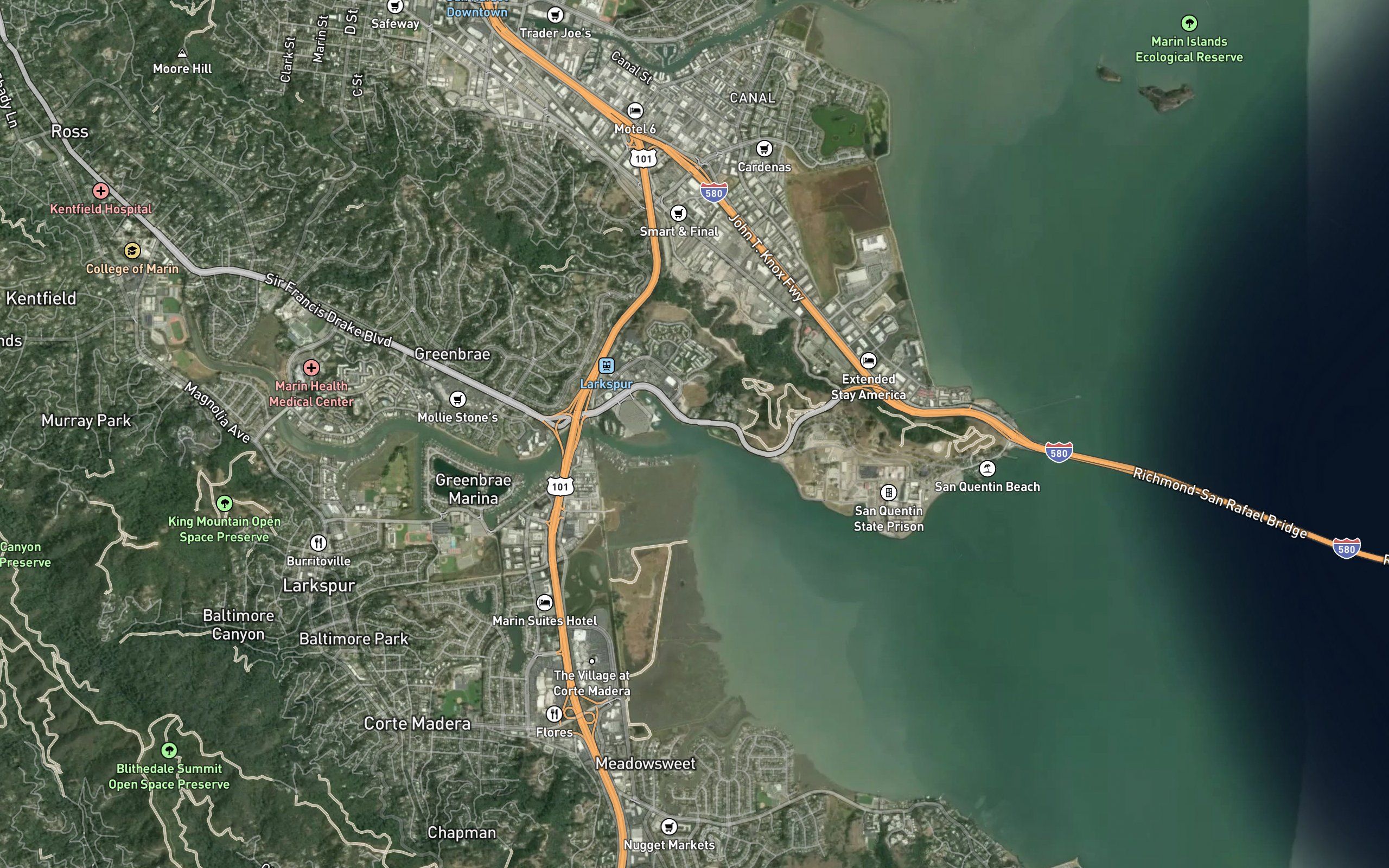 Corte Madera Channel