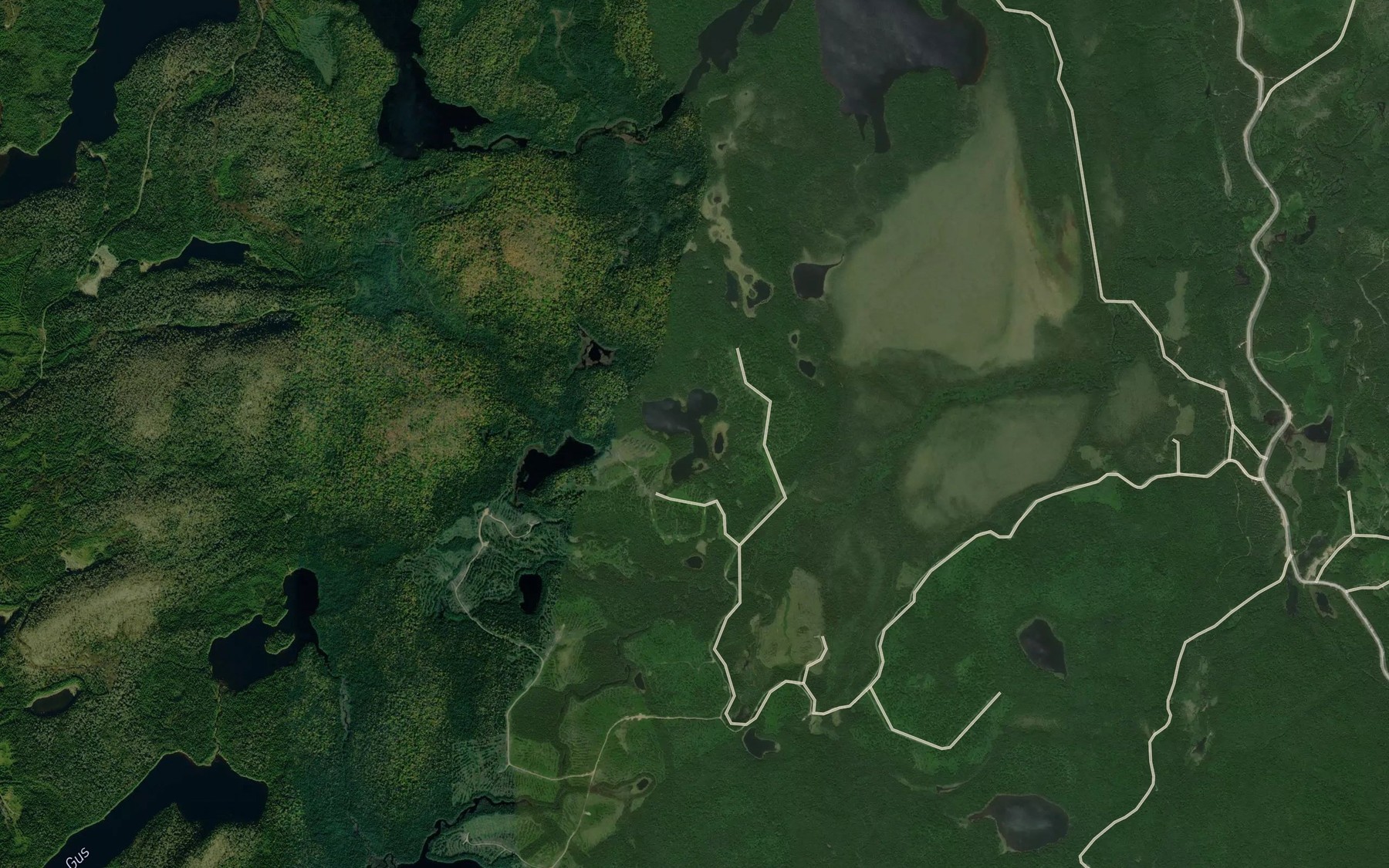 Satellite map of the Lac Kaoskotimapickacik