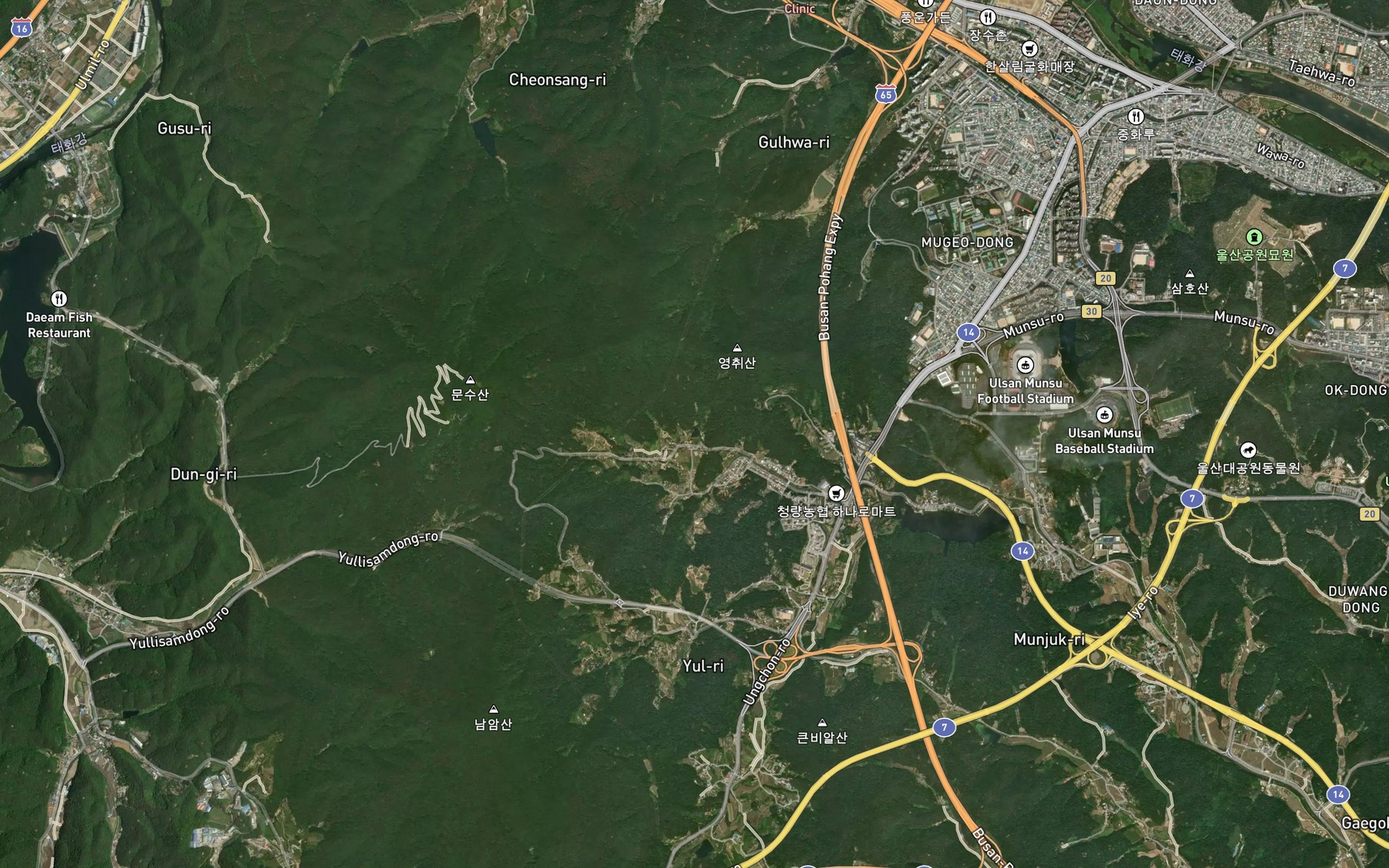 Satellite map of the Araemalmot