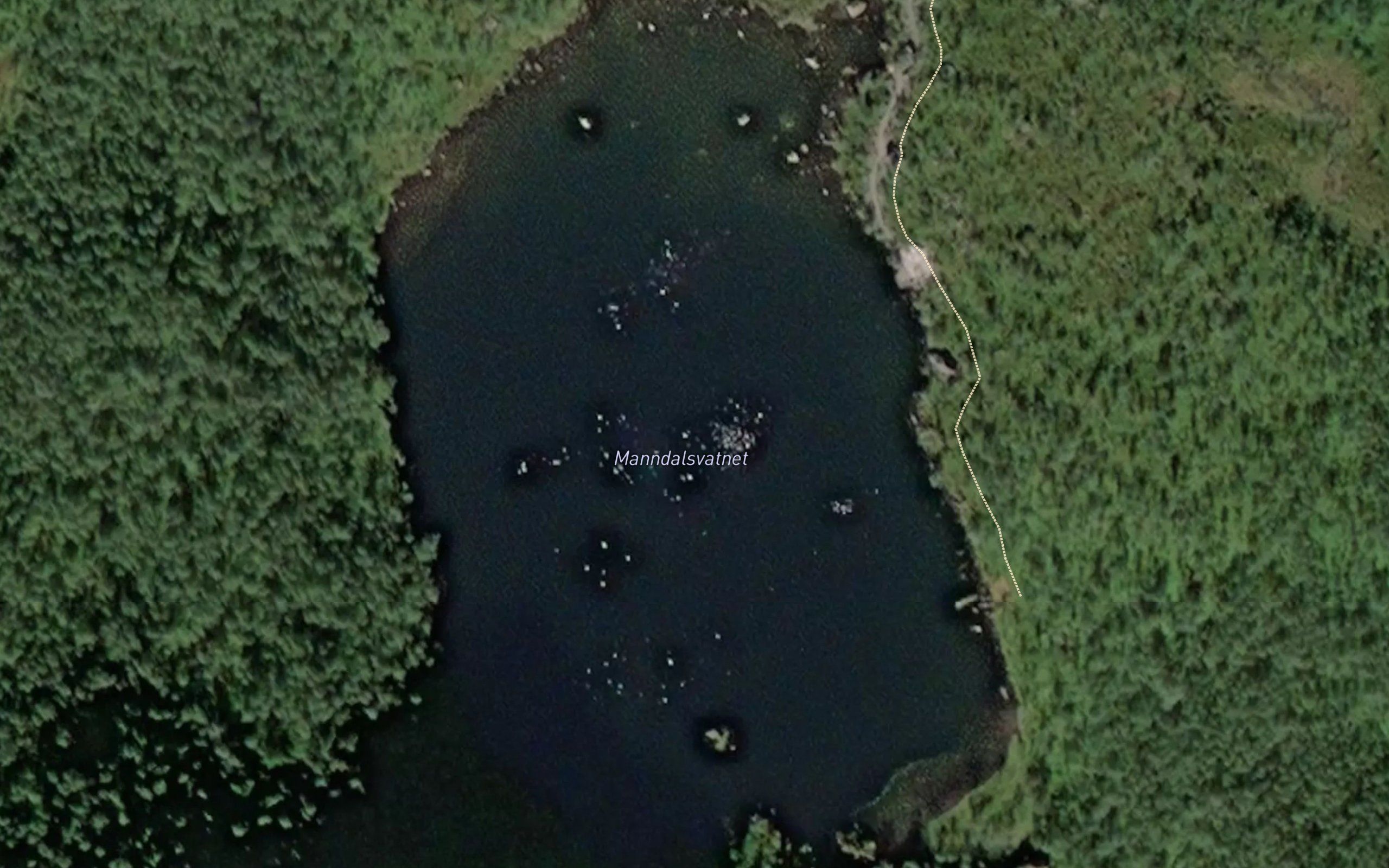 Manndalsvatnet