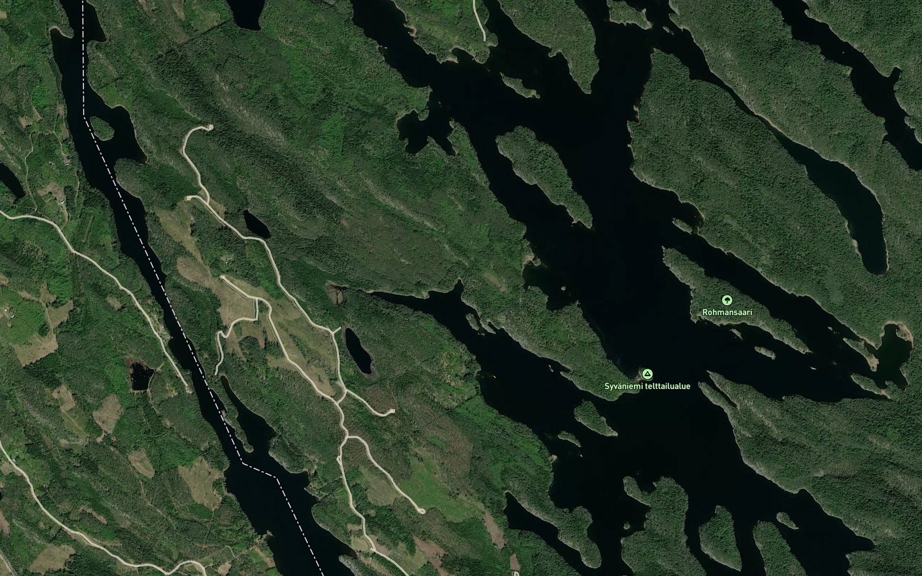 Satellite map of the Katiskakaarre