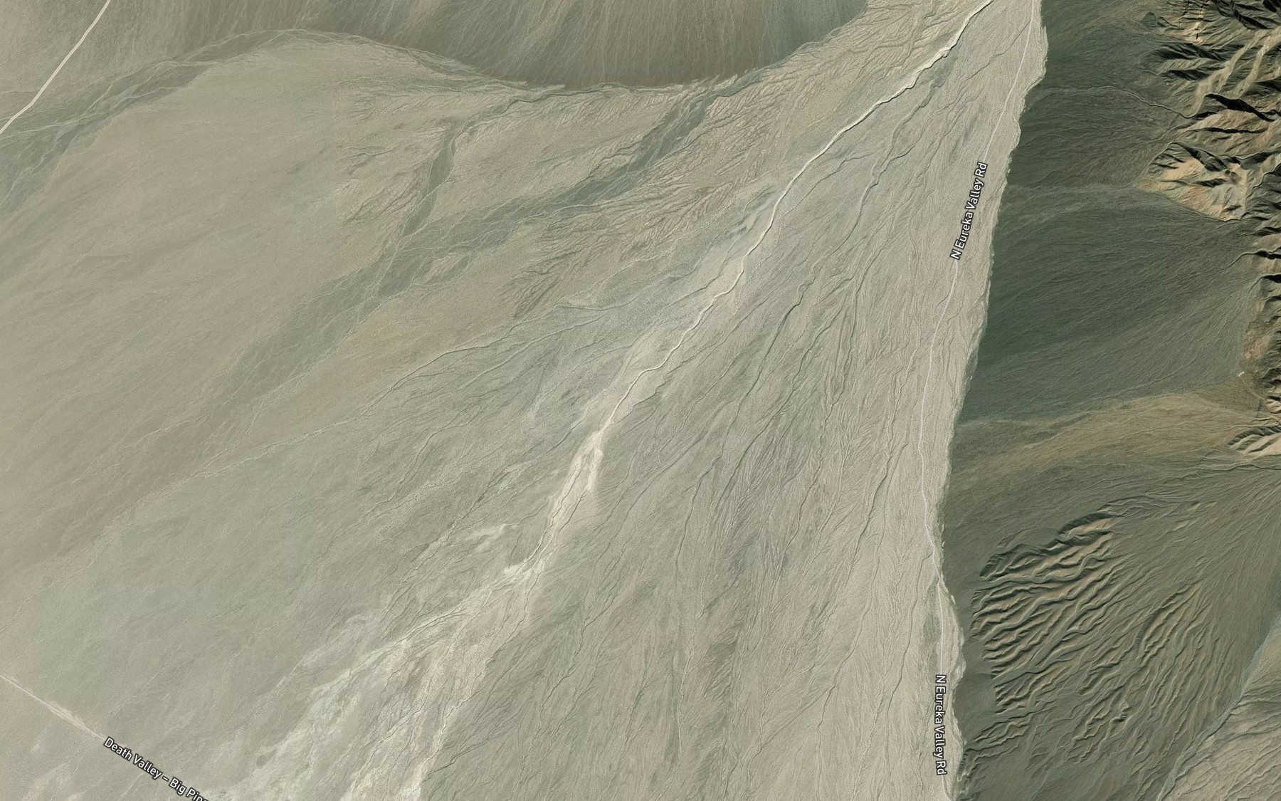 Satellite map of the Willow Creek