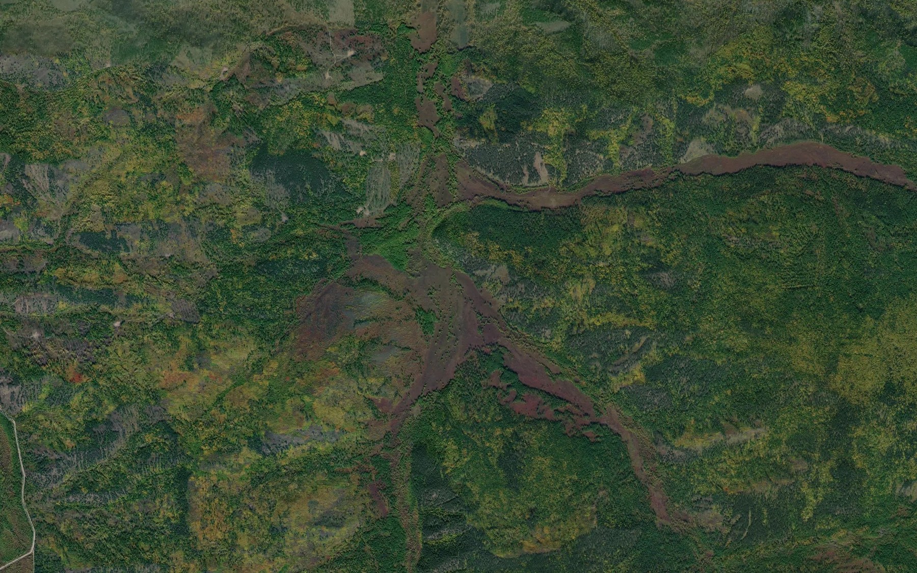 Satellite map of the Sokhatyy