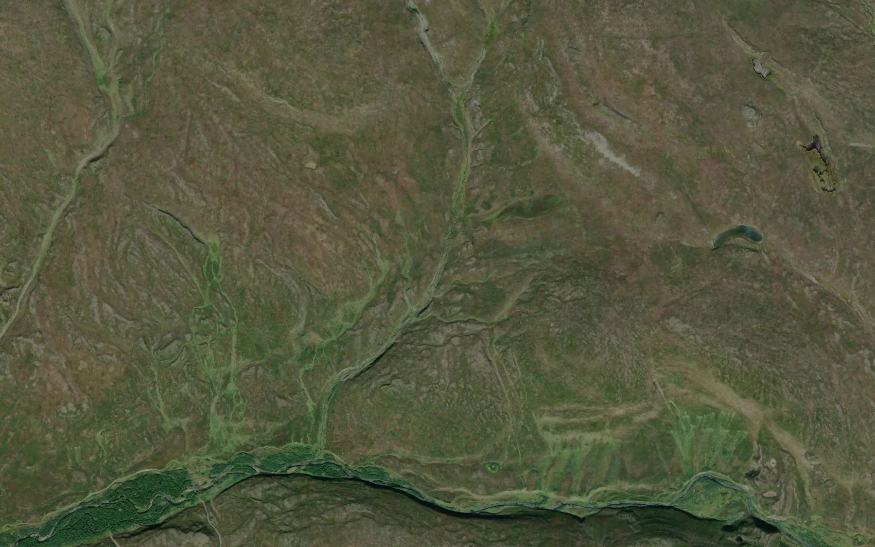 Satellite map of the Farpaljakka