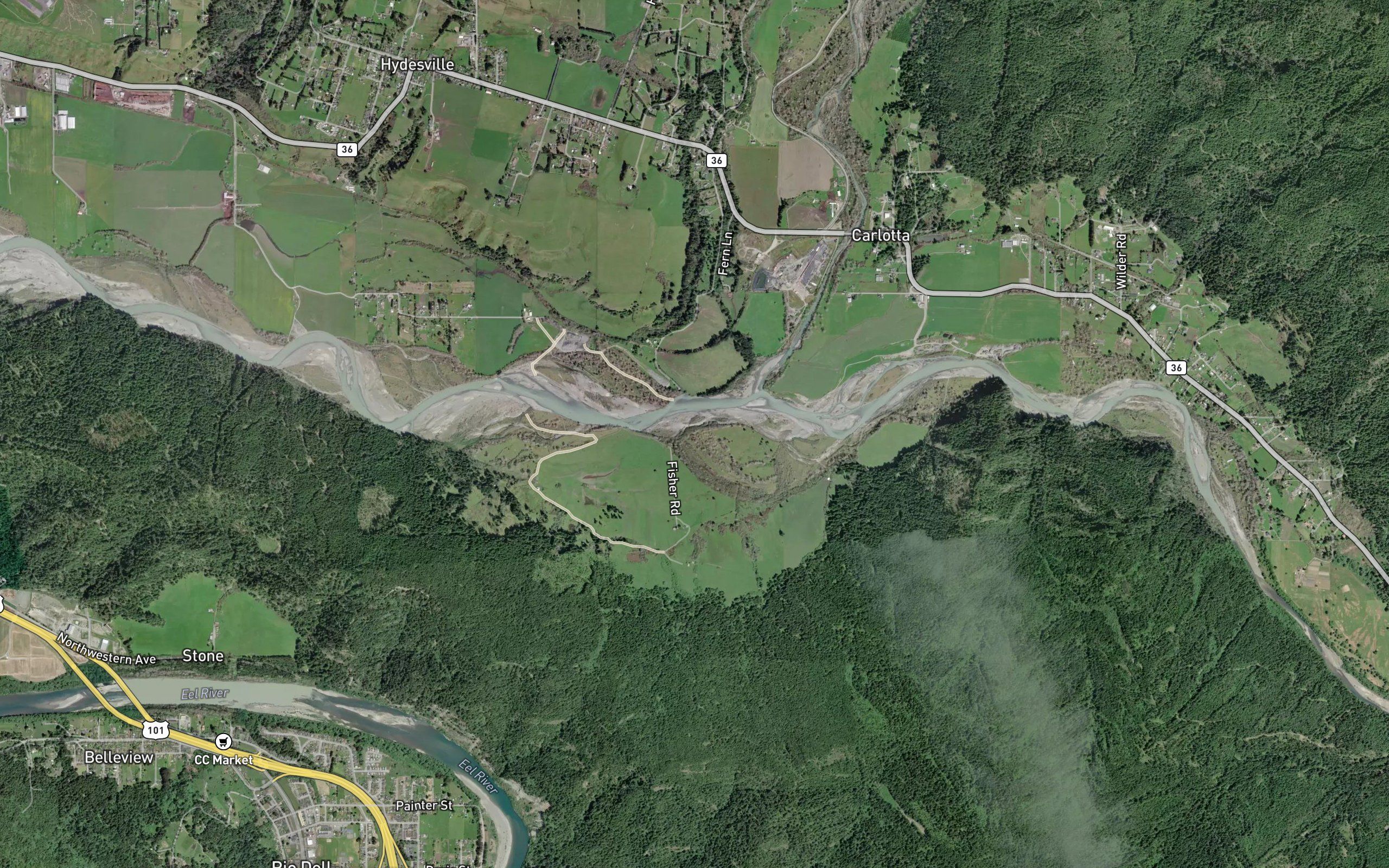 Yager Creek
