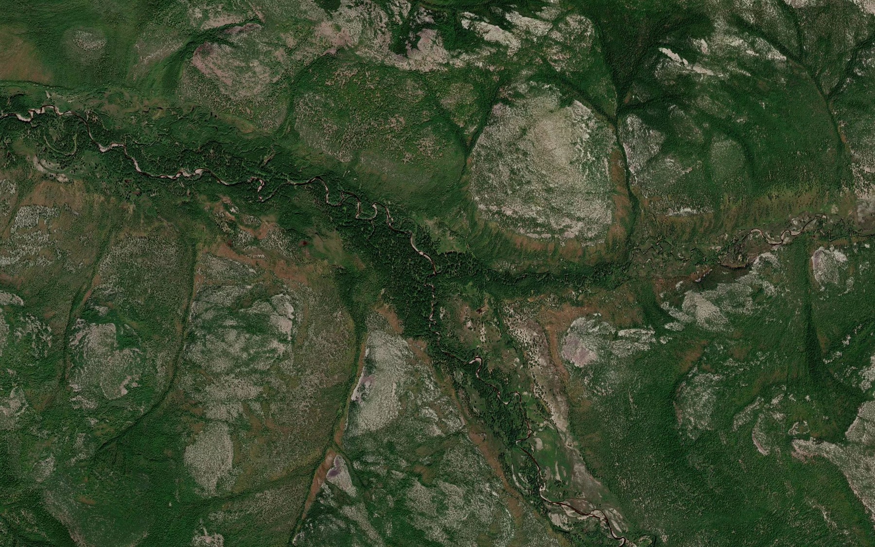 Satellite map of the Us-Bulung