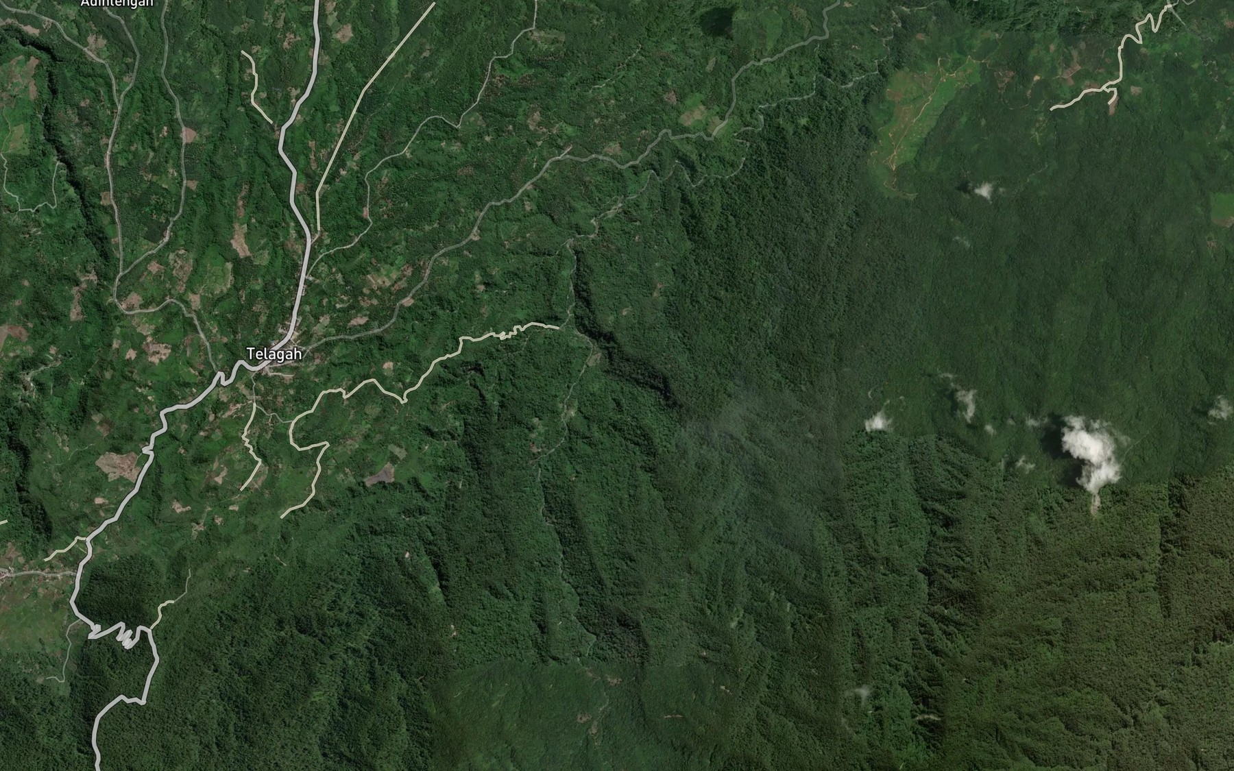 Satellite map of the Lao Betengah