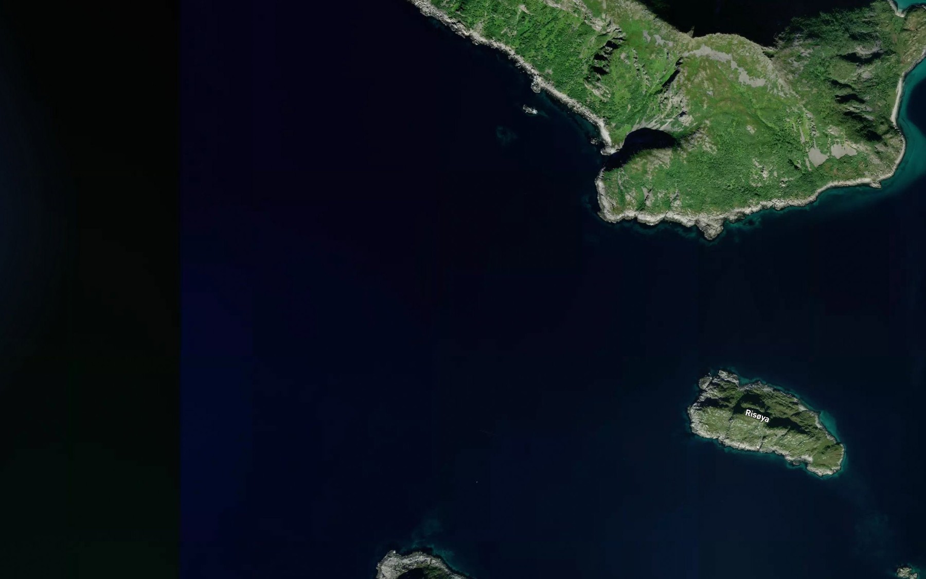 Satellite map of the Indre Baen