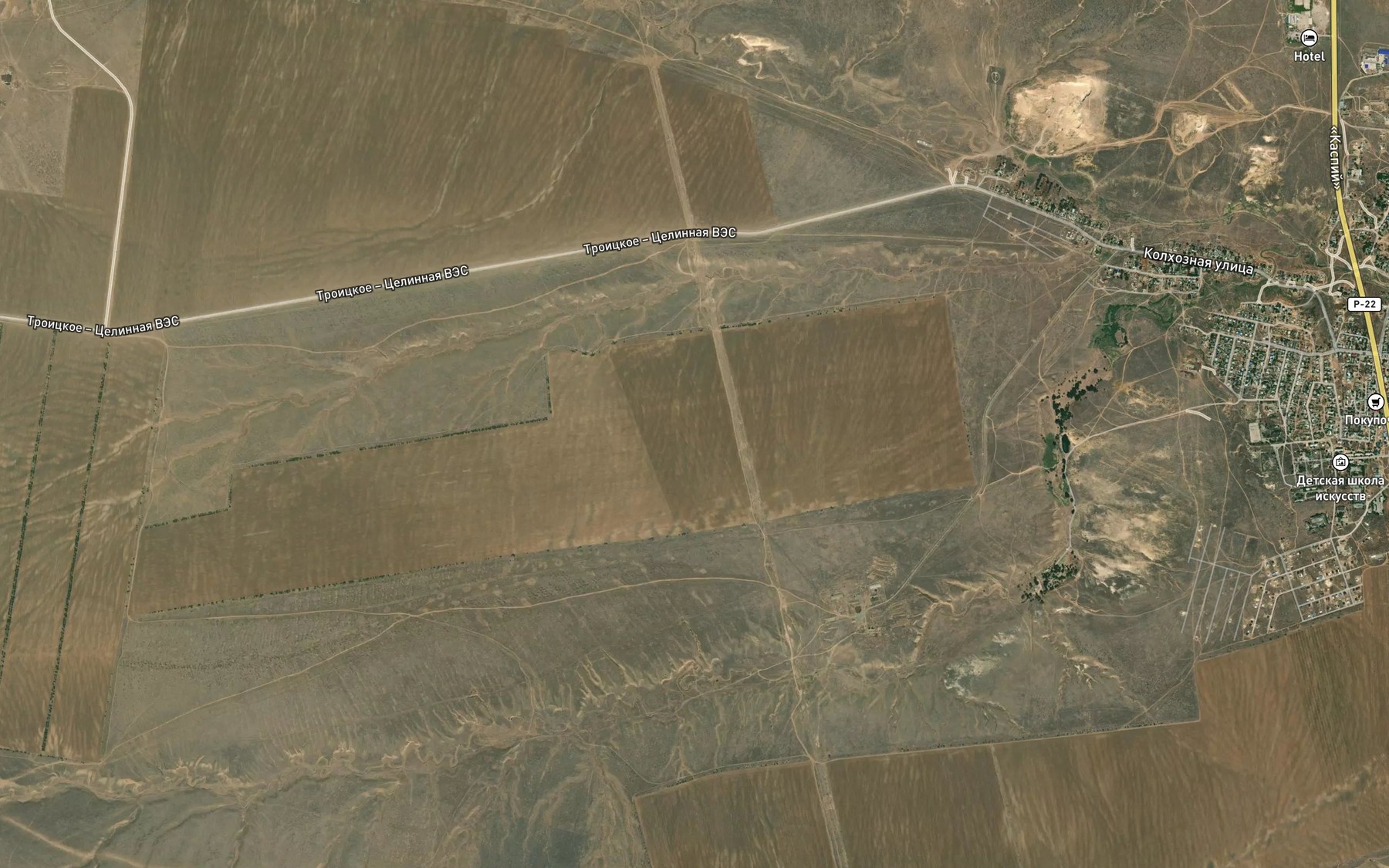 Satellite map of the Balka Sukhaya