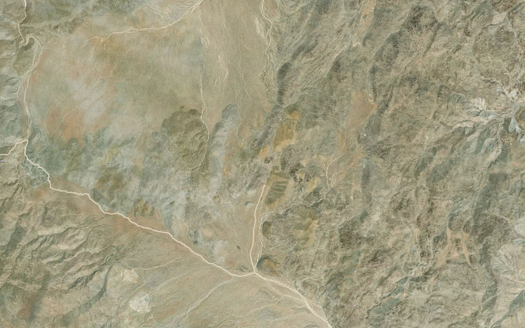 Satellite map of the Dave McCain Spring