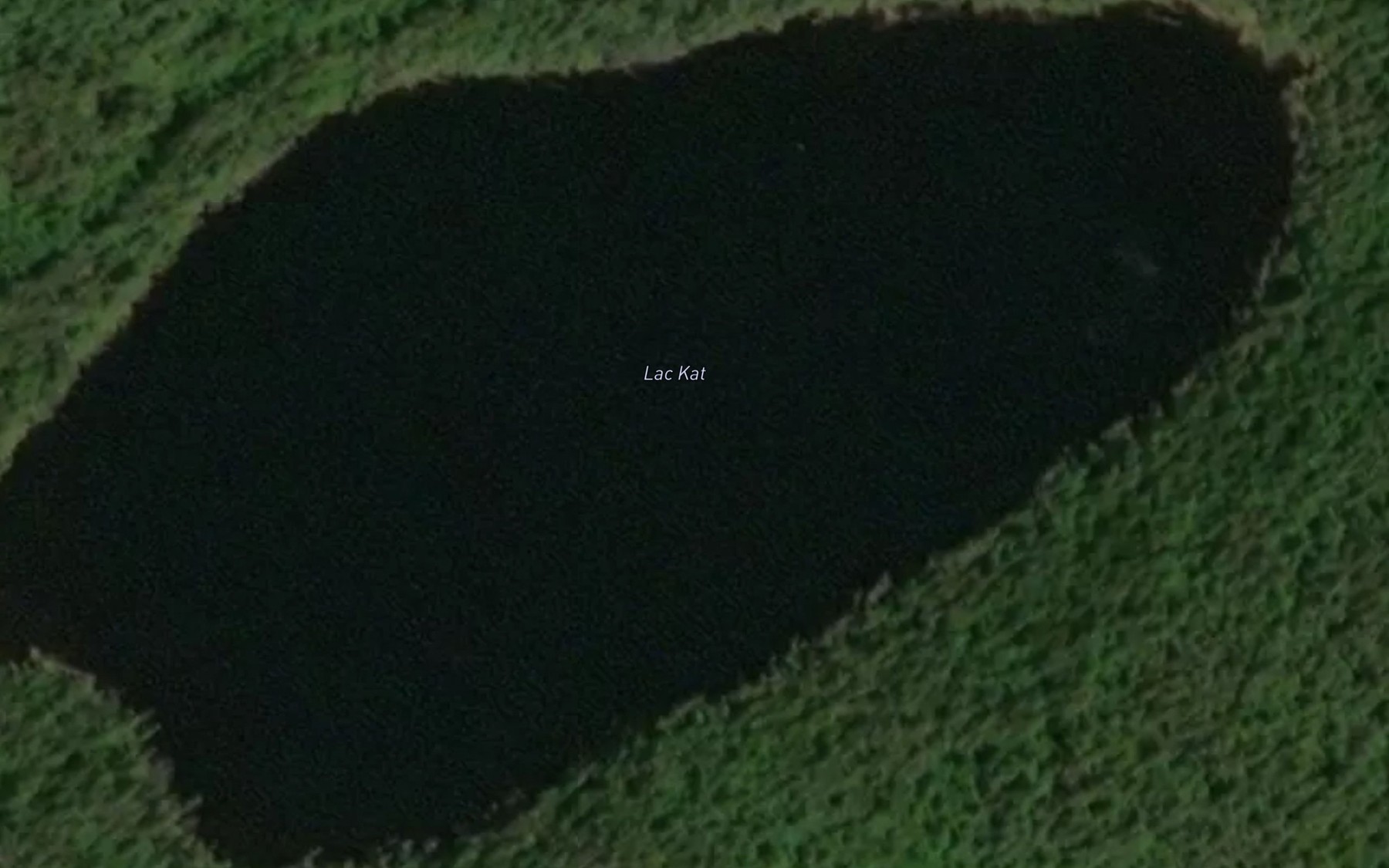 Satellite map of the Lac Kat