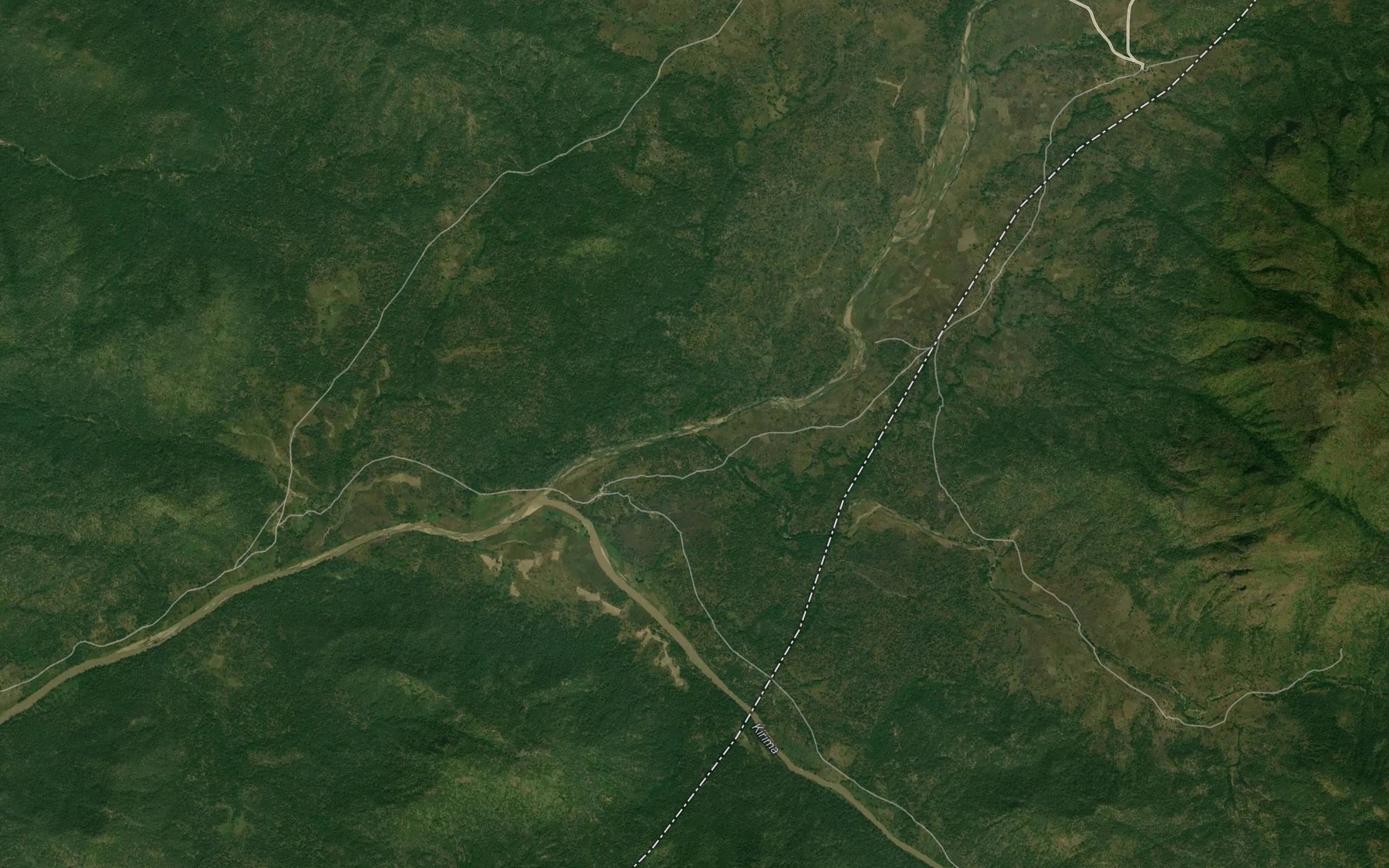 Satellite map of the RiverZonchan