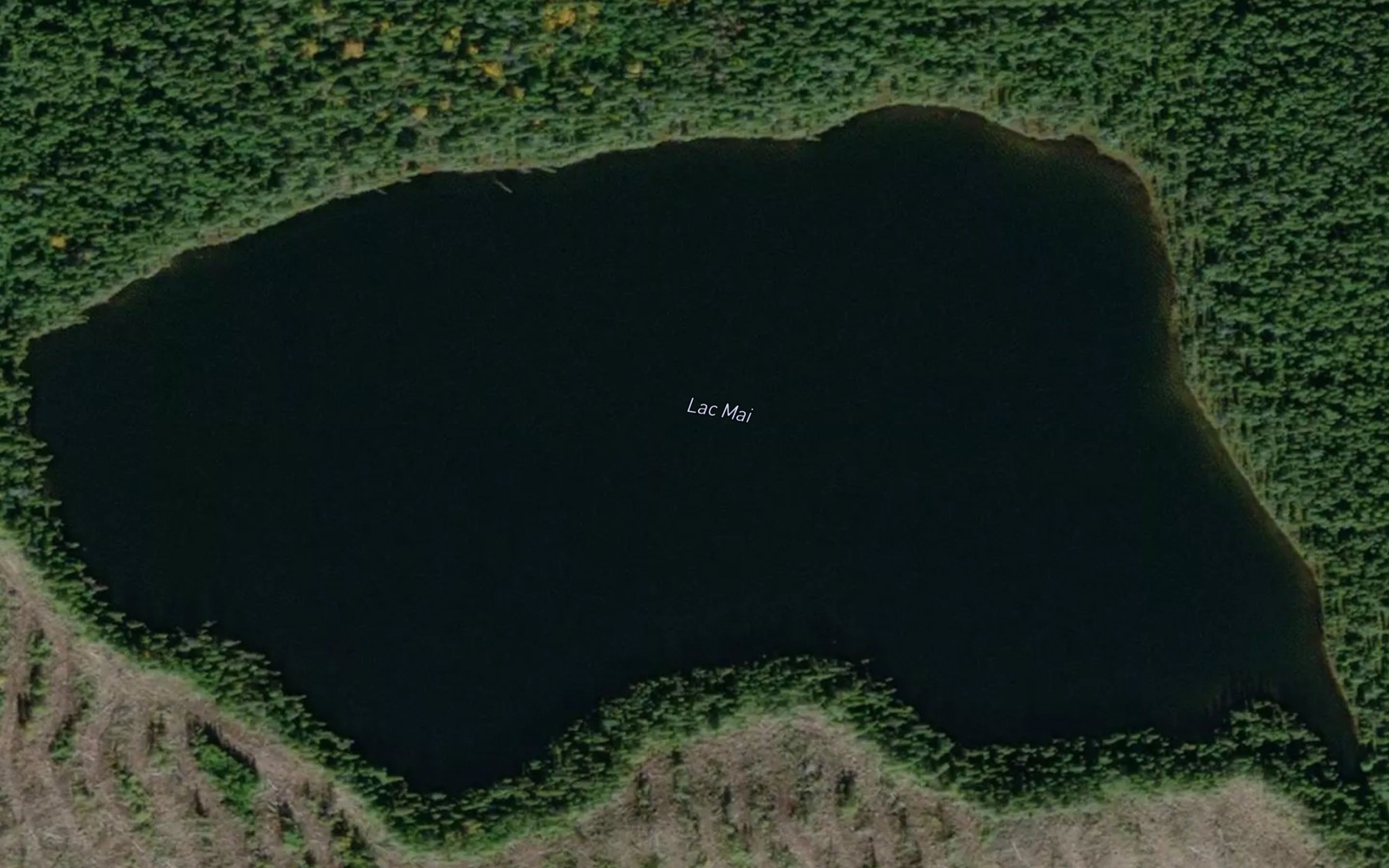 Satellite map of the Lac Mai