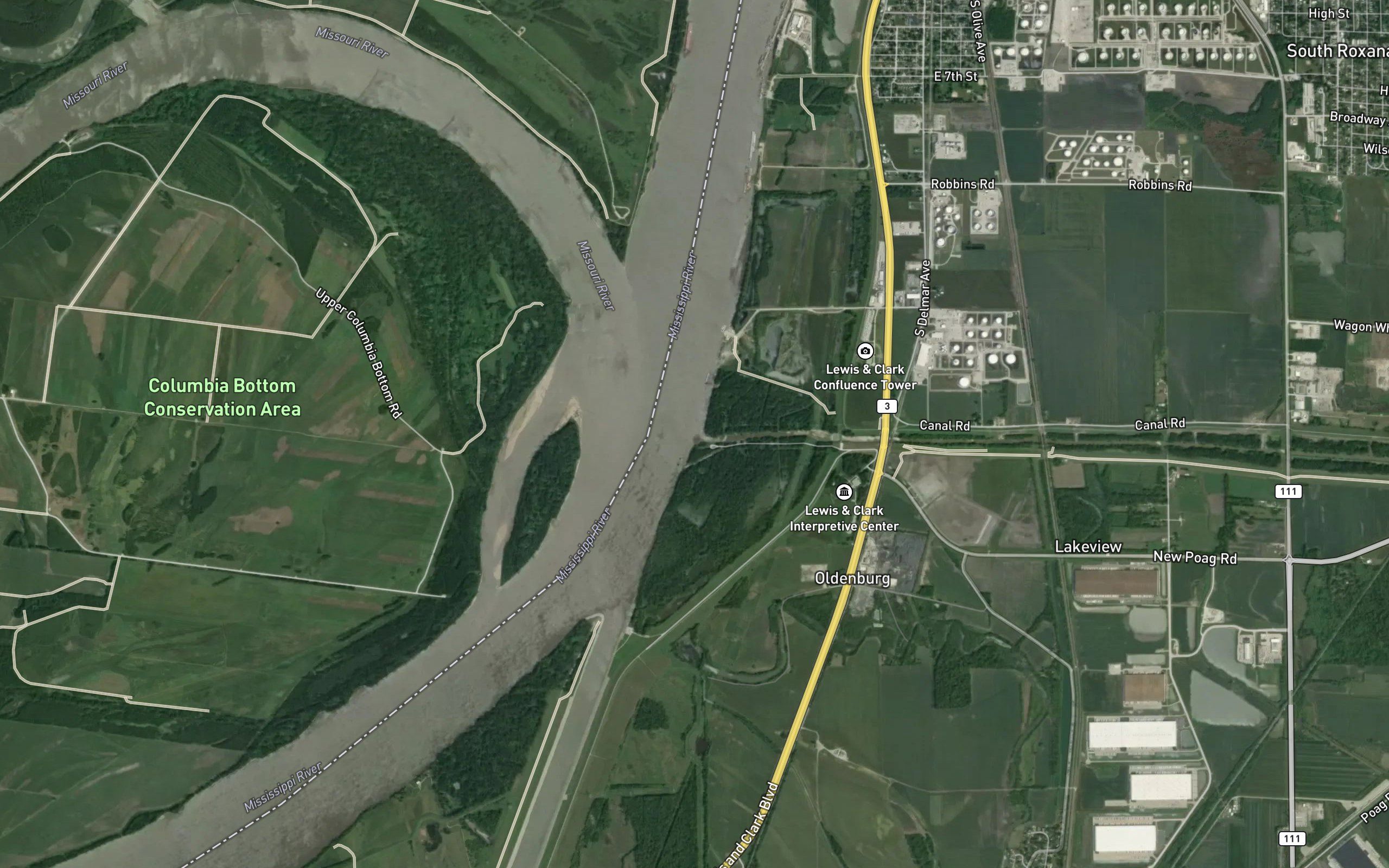 Cahokia Diversion Channel