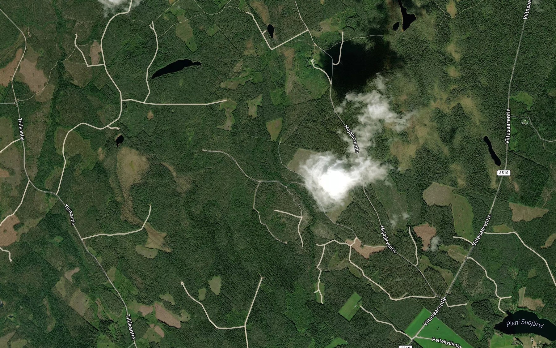 Satellite map of the Kurkipuro