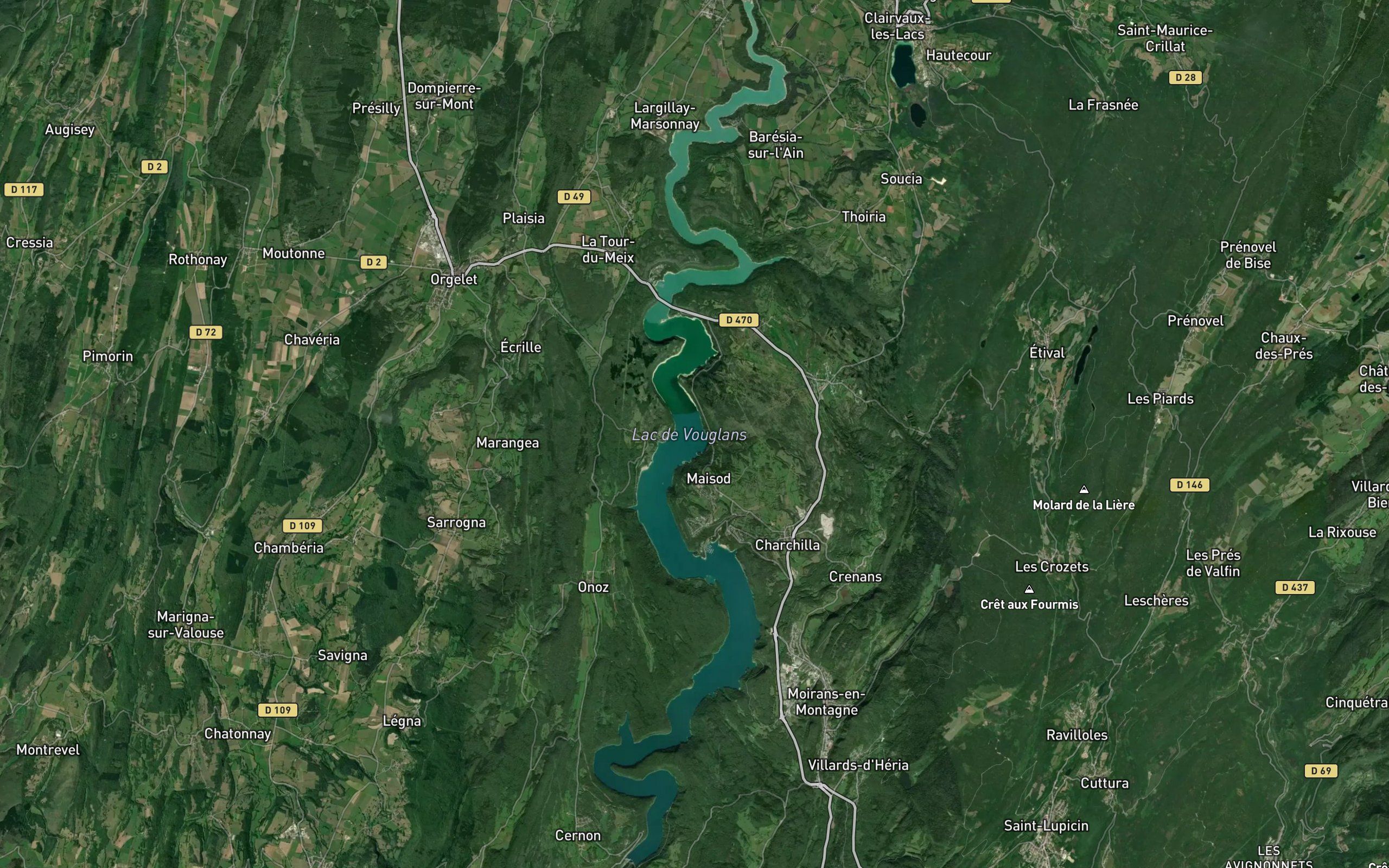 Lac de Vouglans