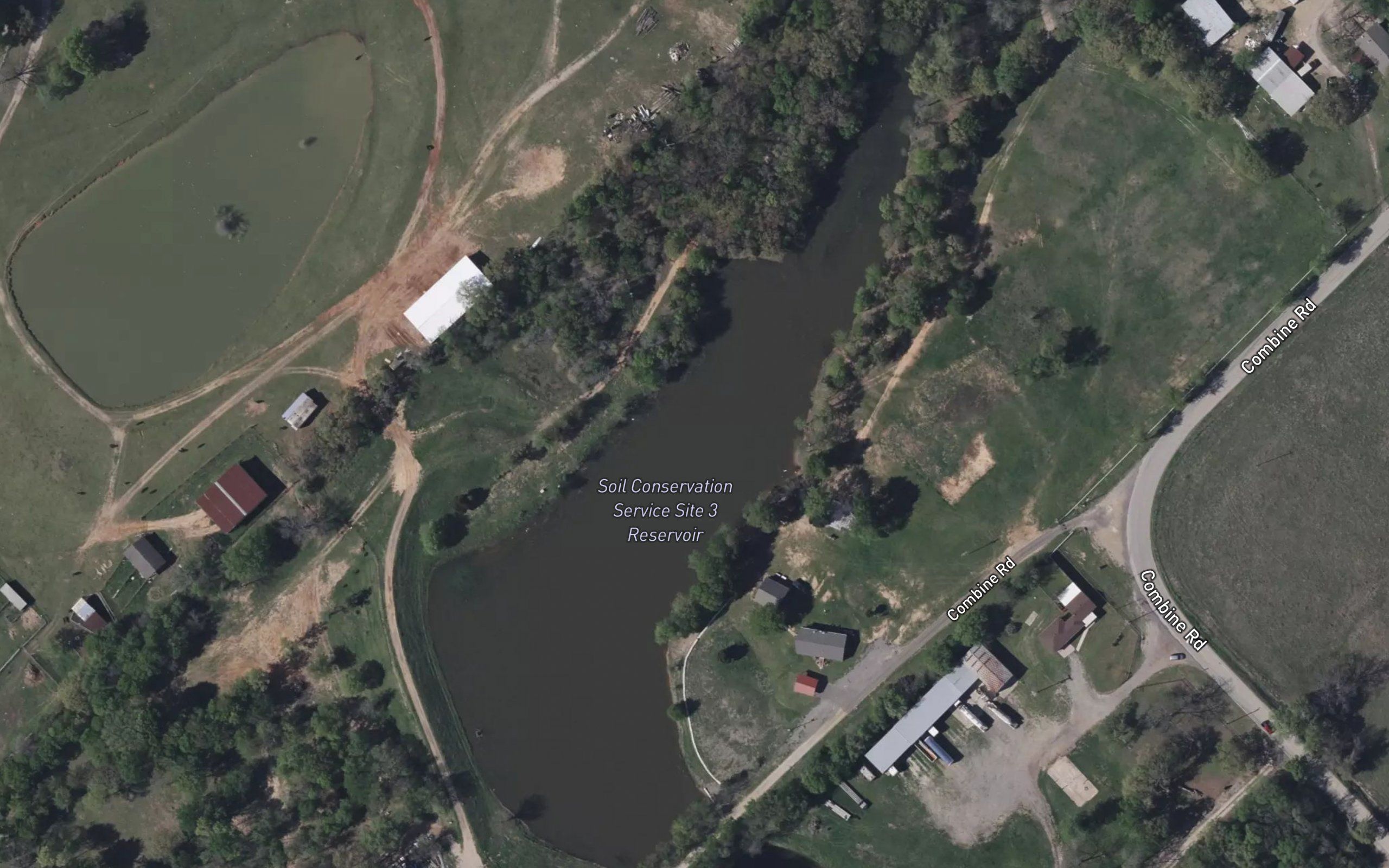Soil Conservation Service Site 3 Reservoir