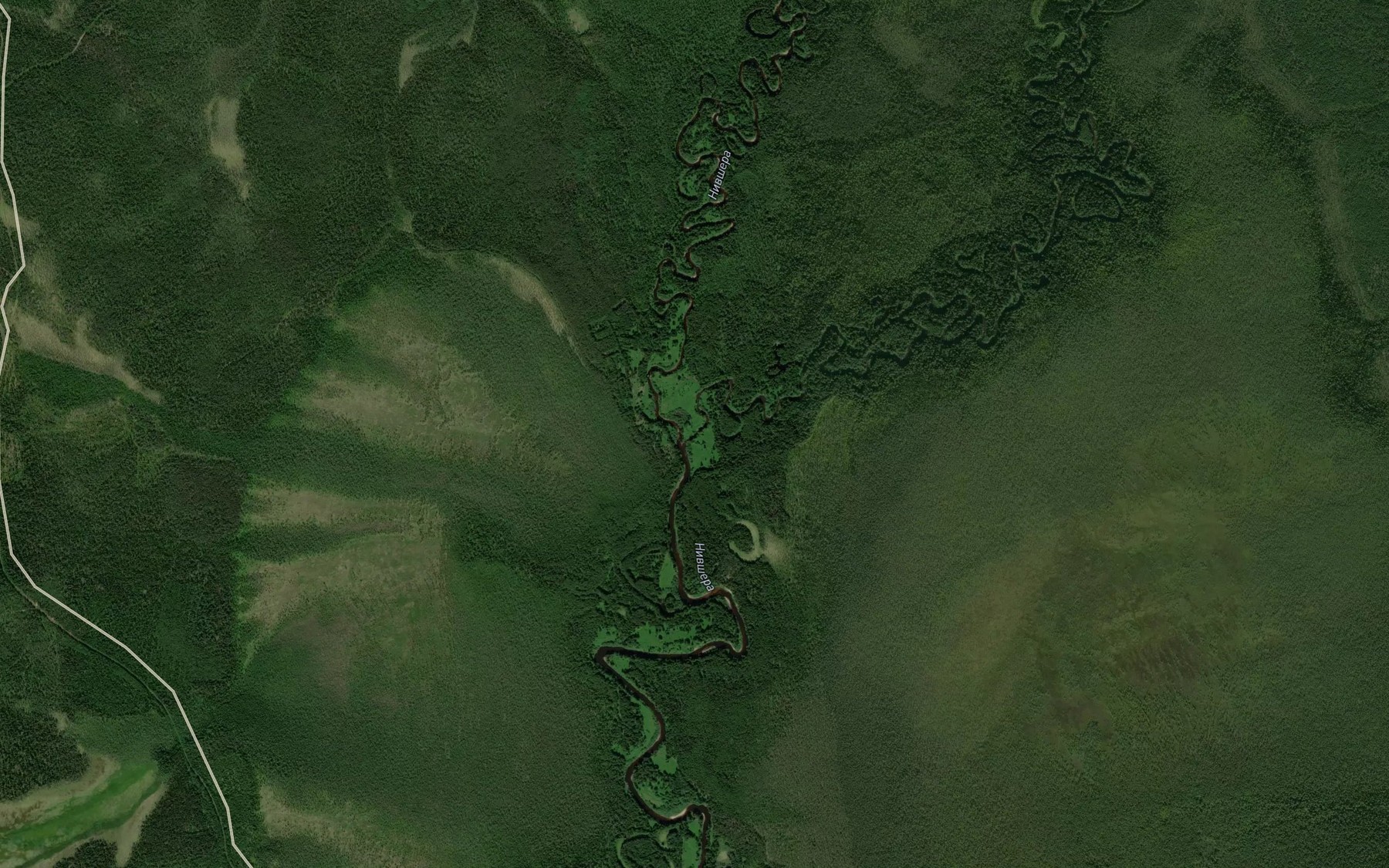 Satellite map of the Och