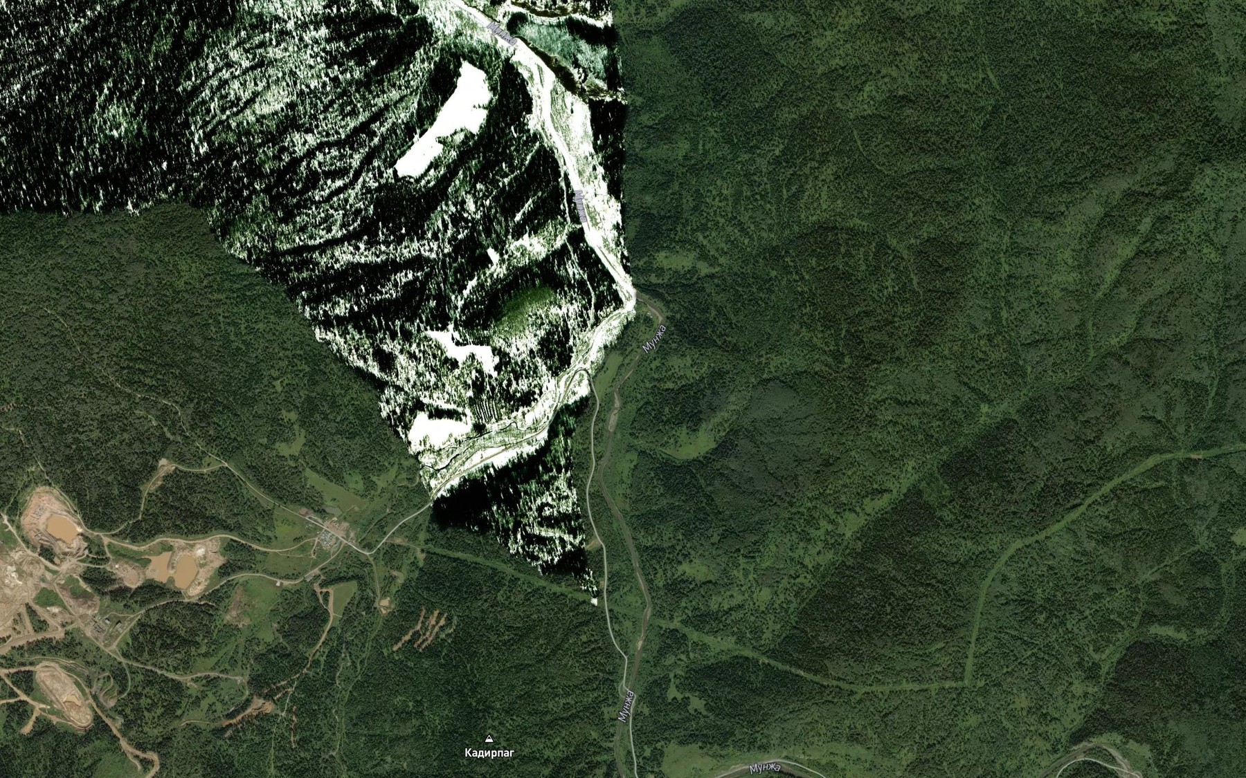 Satellite map of the Kaltarak