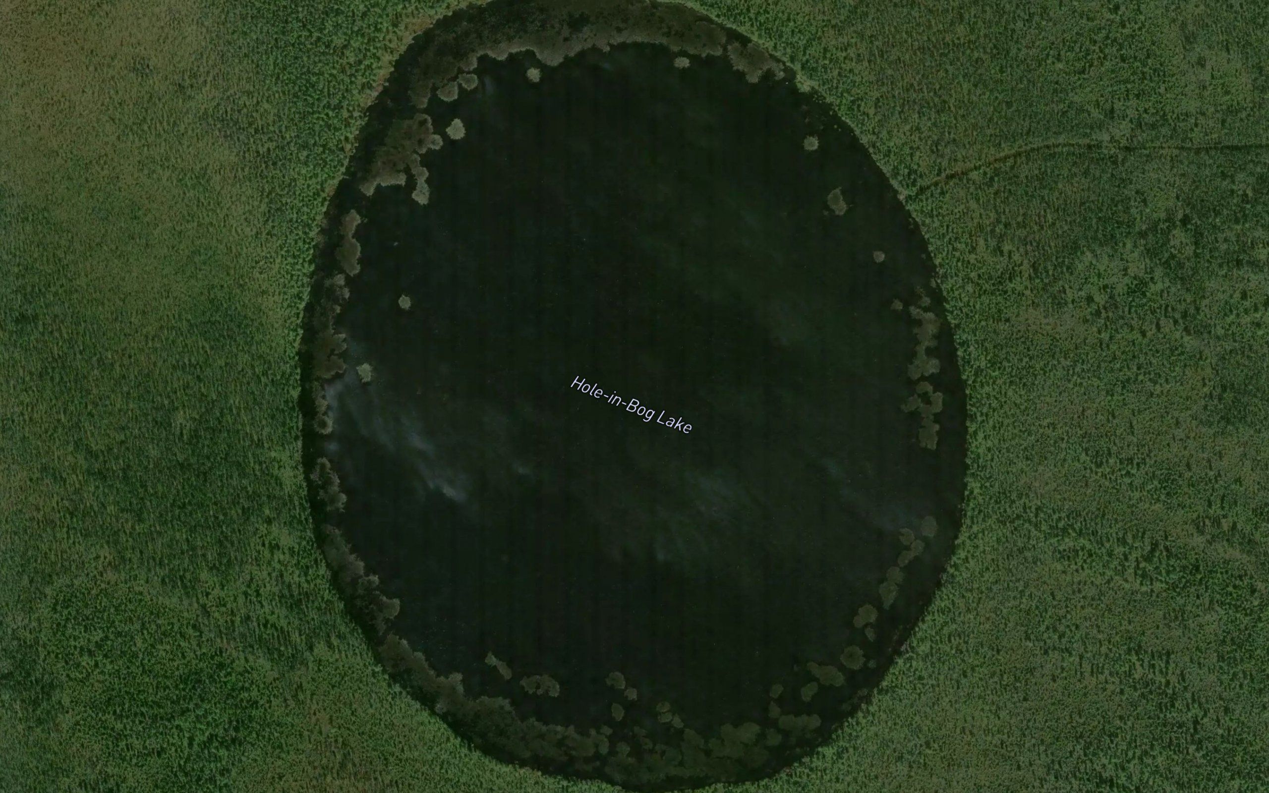 Hole-in-Bog Lake
